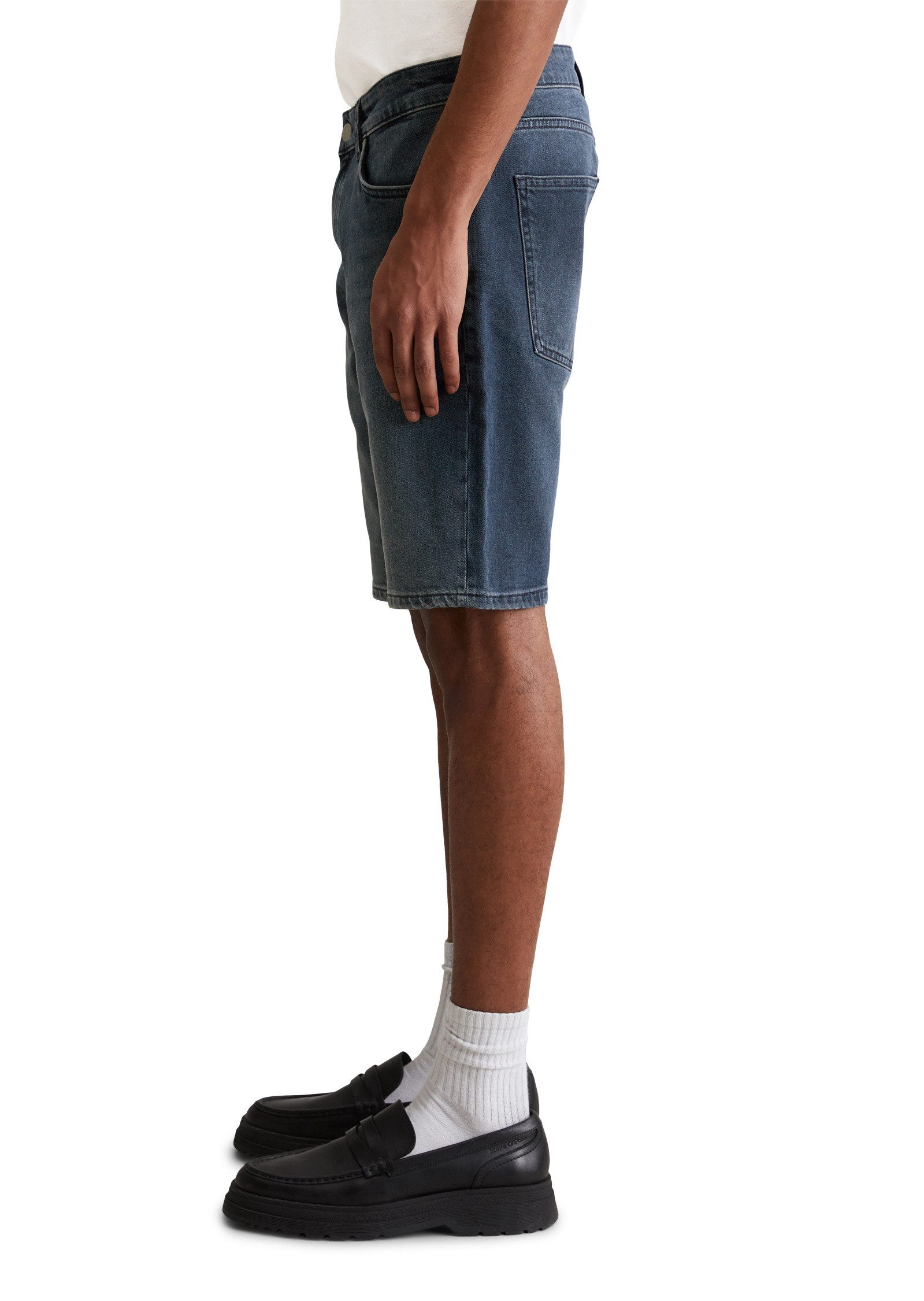 Marc O'Polo DENIM Shorts aus Bio-Baumwoll-Mix günstig online kaufen