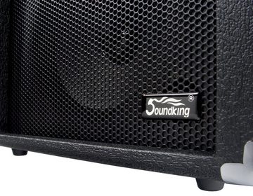 Soundking AK20G Gitarrenverstärker Verstärker (Anzahl Kanäle: 2 (Clean und Verzerrt), 60 W, Gitarrencombo - 3-Band EQ & Gain Regler)