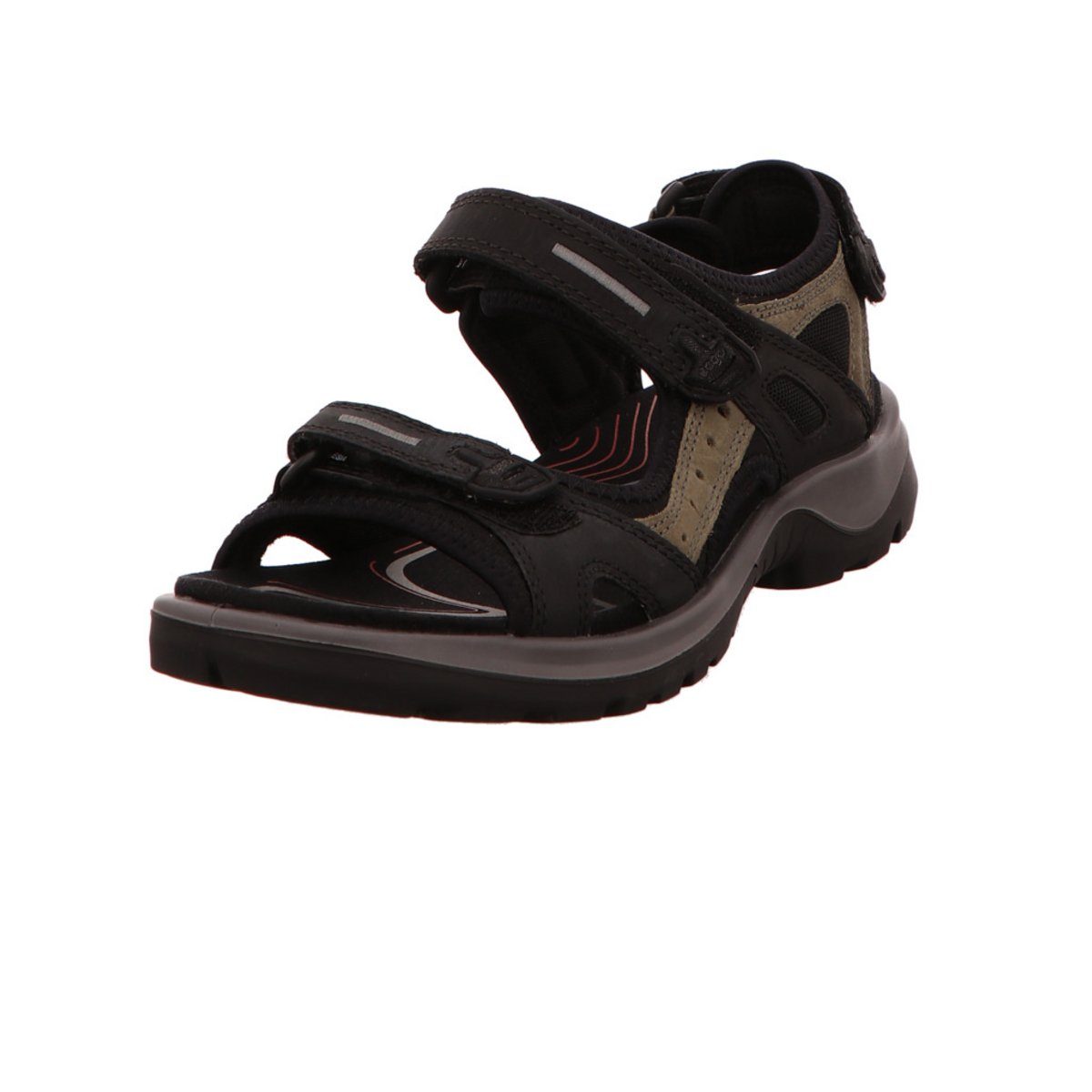 Ecco Outdoor Sandalen für Damen in schwarz Outdoorsandale (1-tlg)