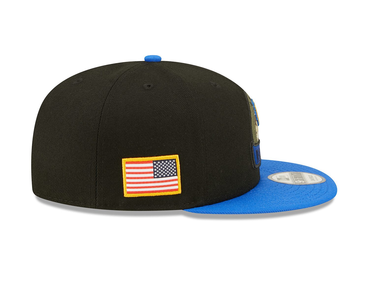 New Era Snapback Cap 9FIFTY NFL22 Salute To Service Los Angeles Rams S/M (1-St., kein Set)