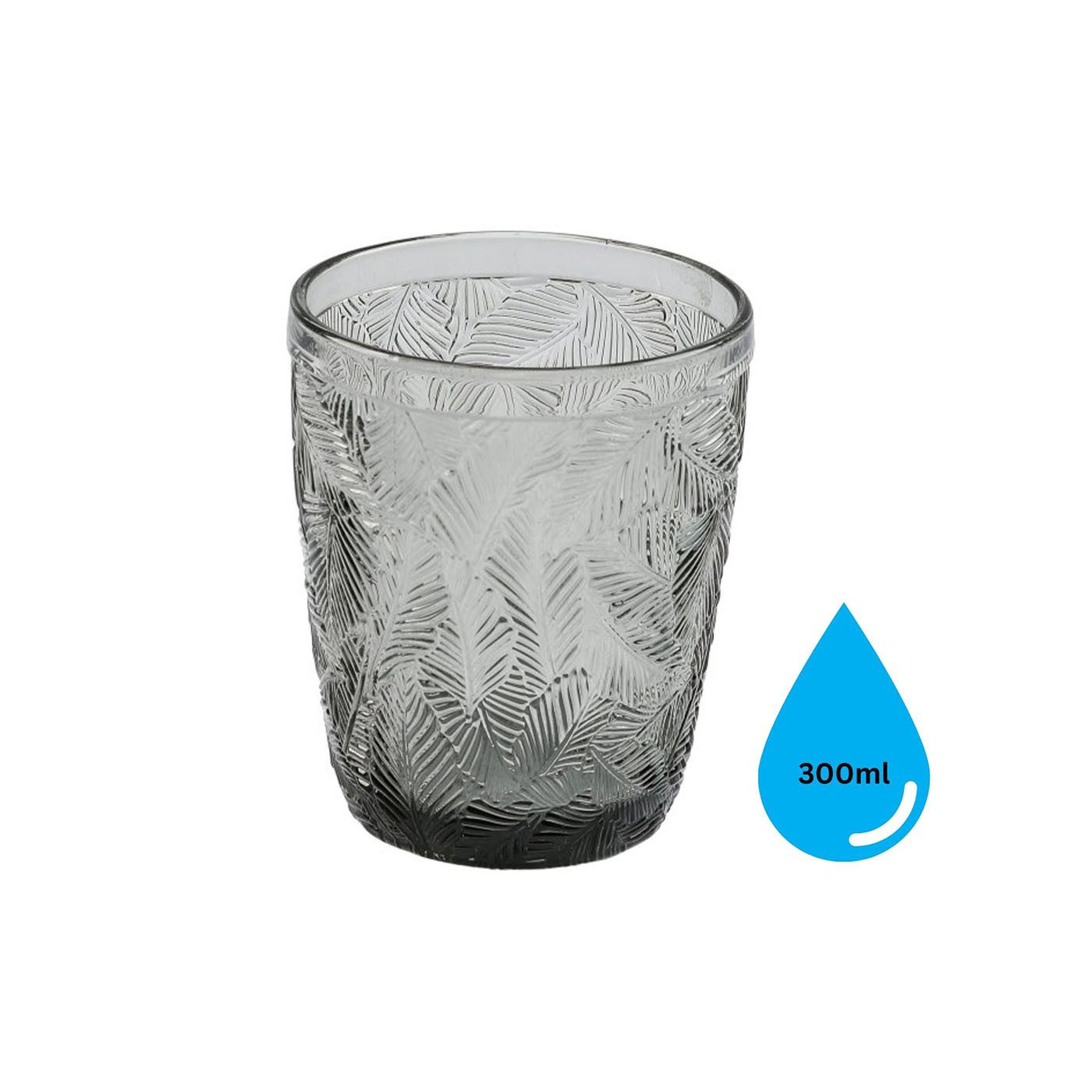 Testrut Glas Testrut Trinkglas Ray Grau, Glas