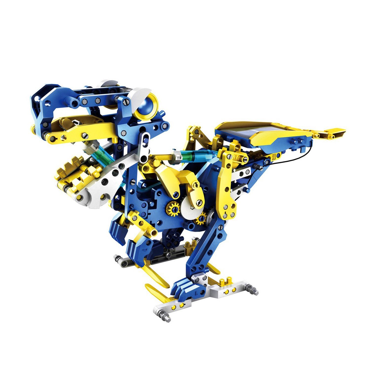 Selva Technik 3D-Puzzle 12 in 1 Solar Hydraulik Robot, Puzzleteile