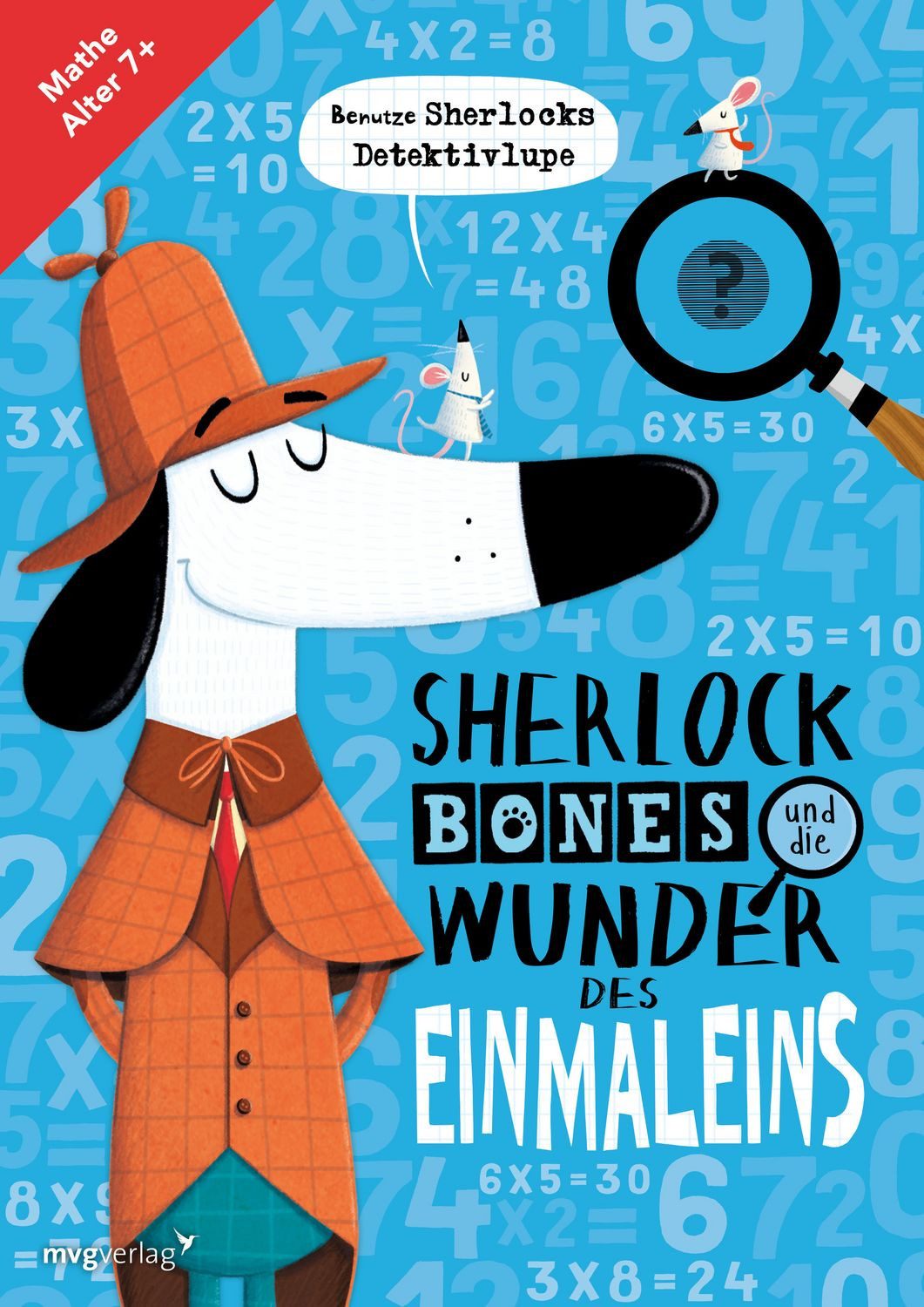 Kinderbuch Sherlock Bones und die Wunder des Einmaleins Mathe Alter 7+ John Bigwood, Jonny Marx