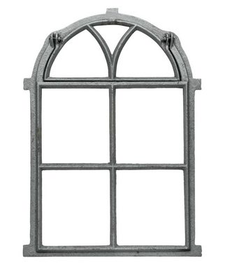 Aubaho Fenster Fenster zum Öffnen grau Klappfenster Stallfenster Eisenfenster Eisen A