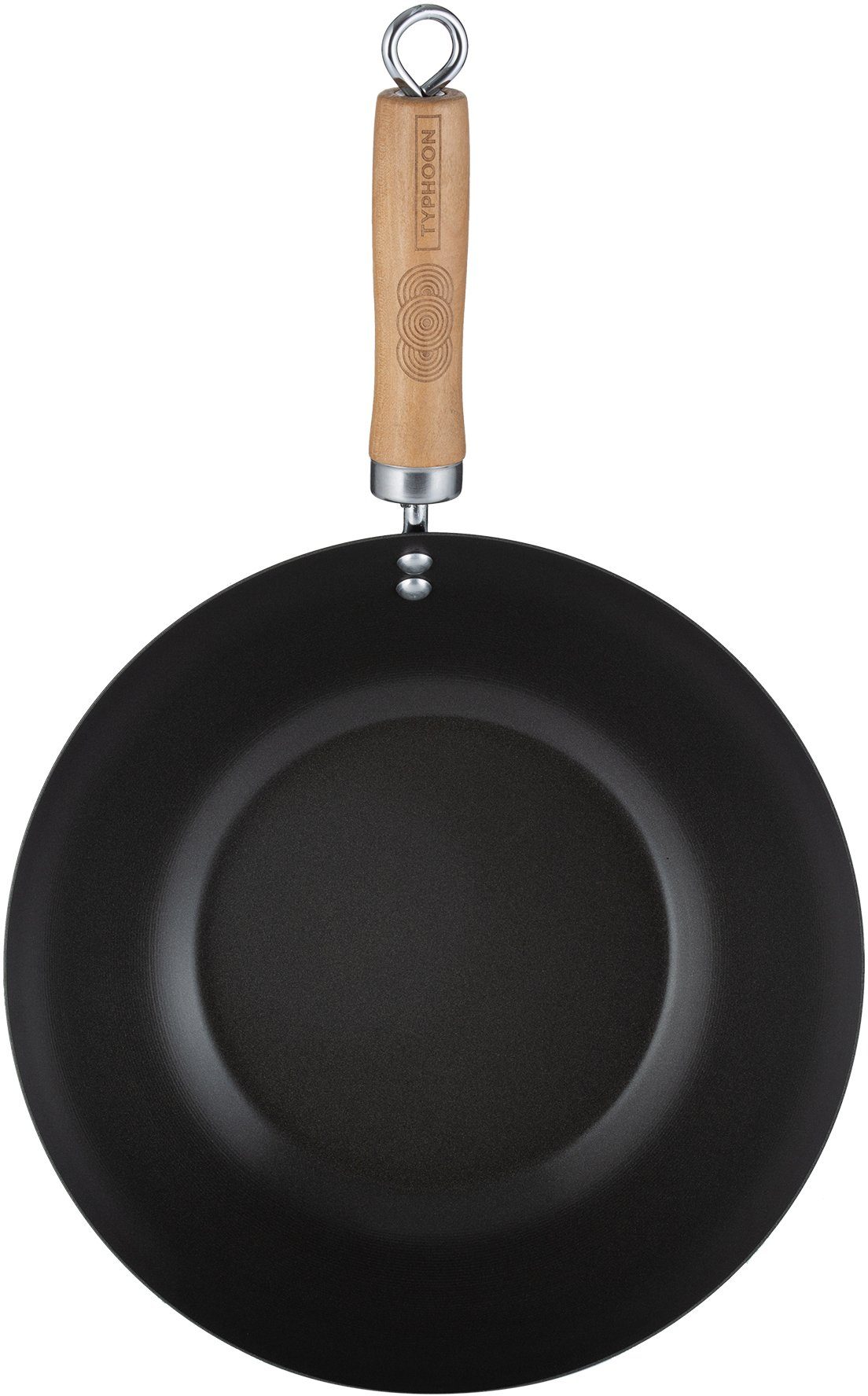 Typhoon Wok Typhoon, Karbon-Stahl, hochwertige Antihaftbeschichtung, Induktion