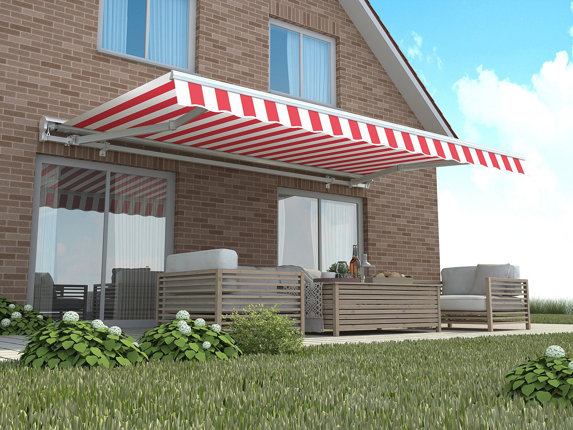 home trends Markise home trends Markisenstoff Markisentuch UV-beständig