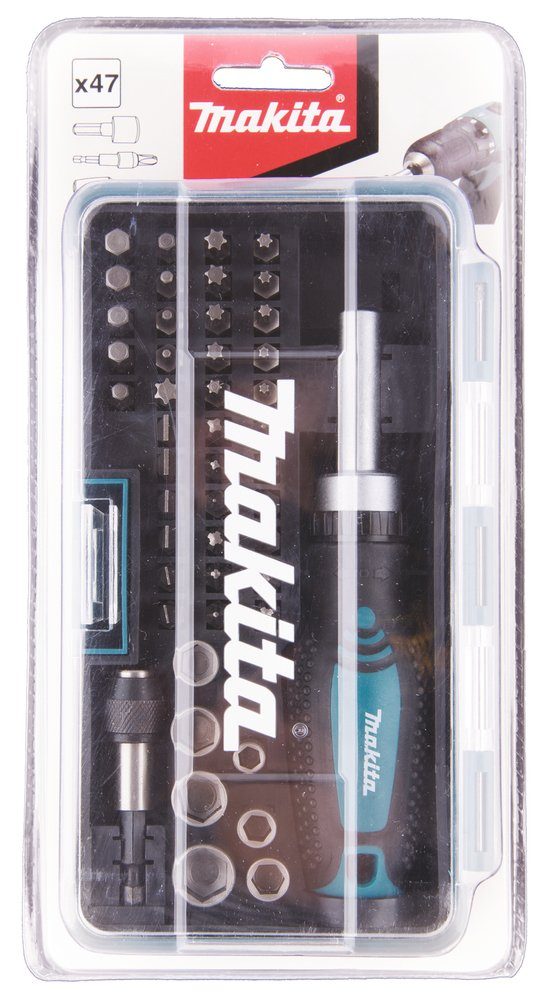Makita Bit-Set mit Ratsche B-36170, 1-St., 47-tlg günstig online kaufen