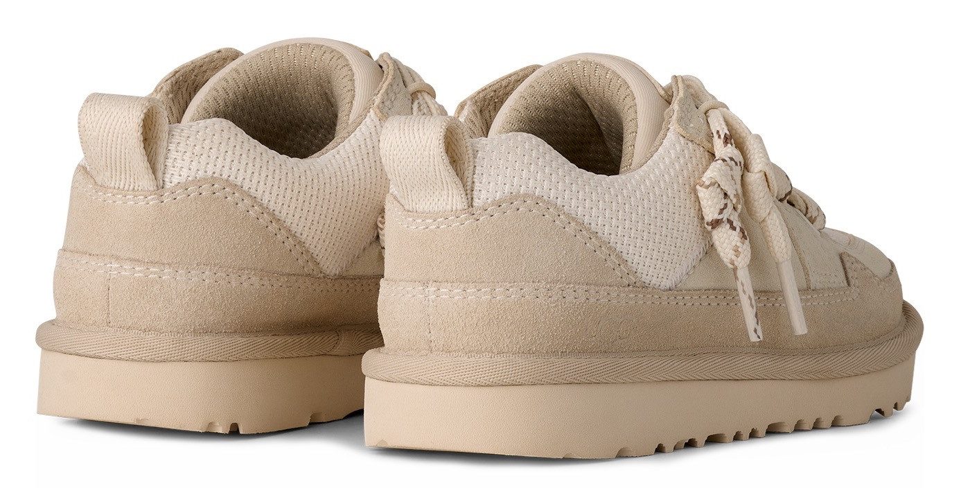 UGG LO LOWMEL Sneaker Freizeitschuh, Halbschuh, Schnürschuh mit Ziernähten