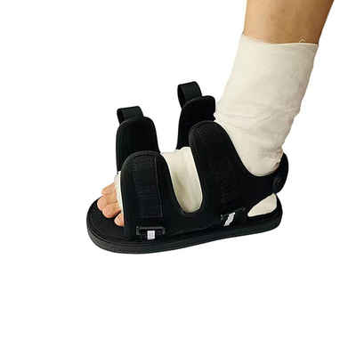 Fußbandage Post OP Orthopädischer Gehschuch Laufhilfe Größe S Klettverschluss