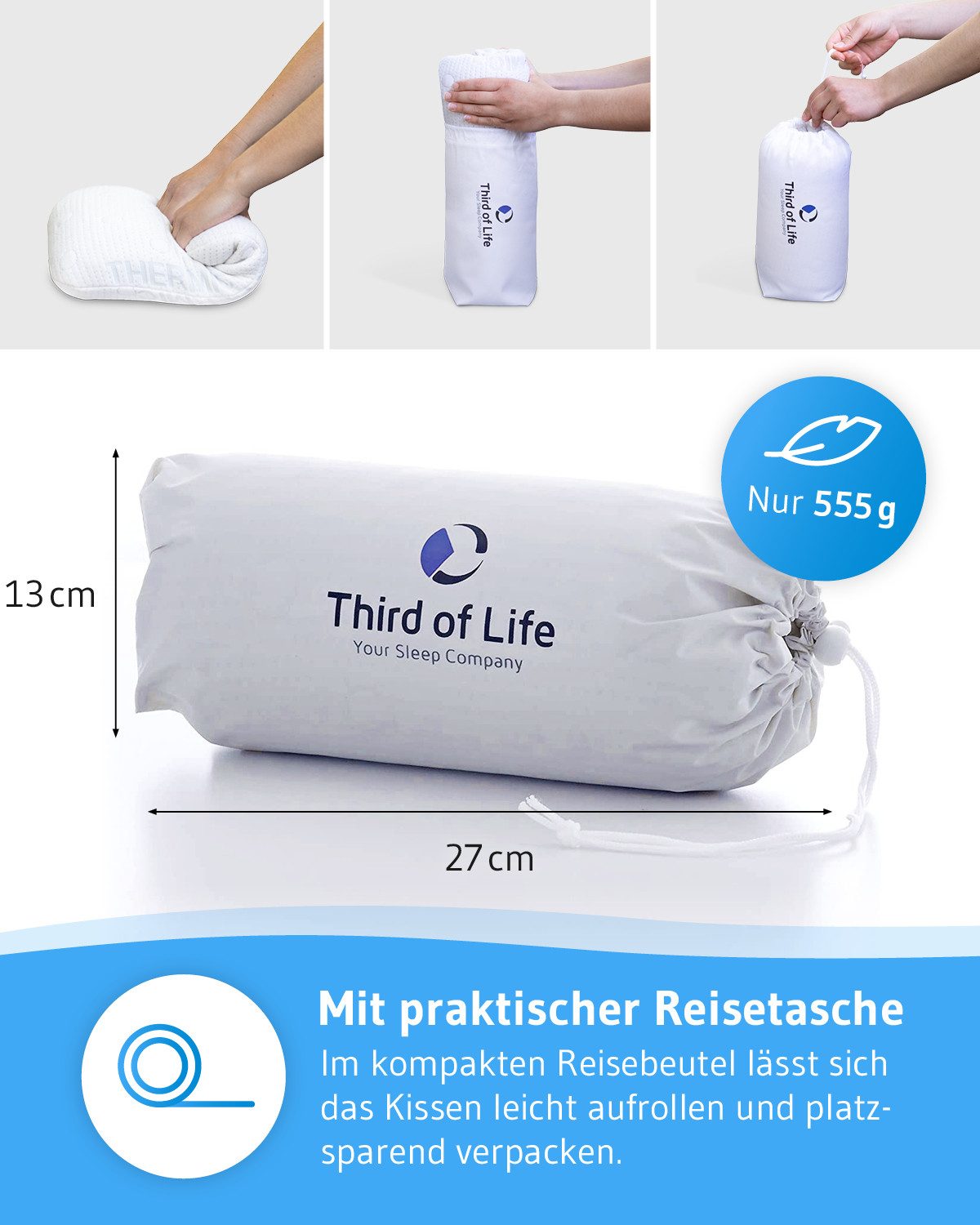 Third of Life Reisekissen VOLAR Nackenkissen günstig online kaufen