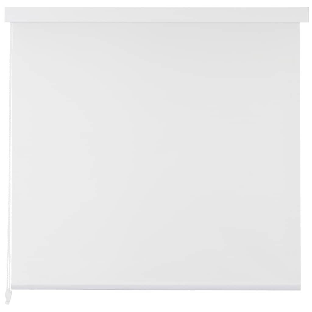 vidaXL Duschvorhang 140 x 240 cm Duschrollo 140x240 cm Weiß Breite 140 cm