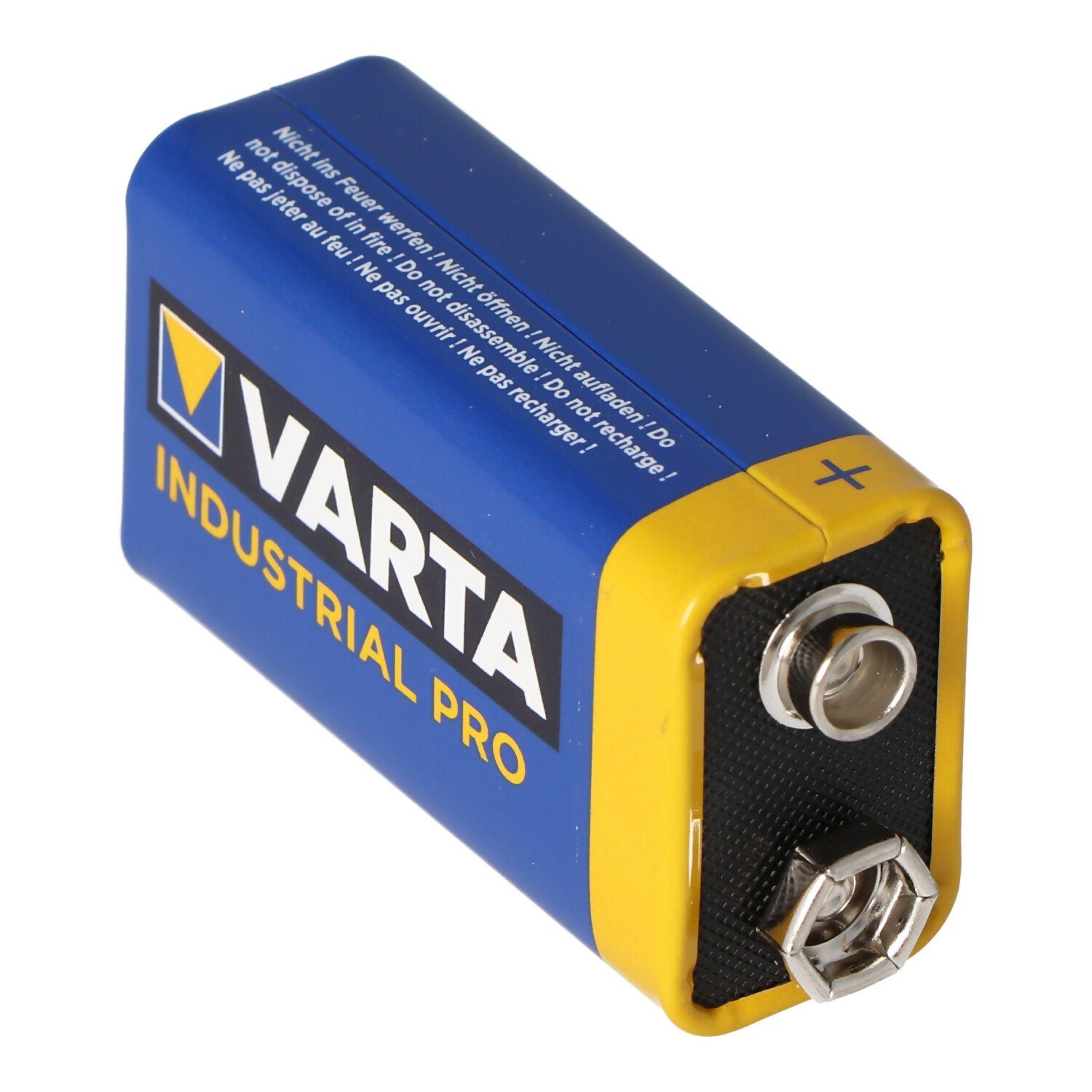 4022 6AM6 VARTA 9-Volt Volt Industrial Batterie Varta 550mAh Batterie, (9,0 V) 9