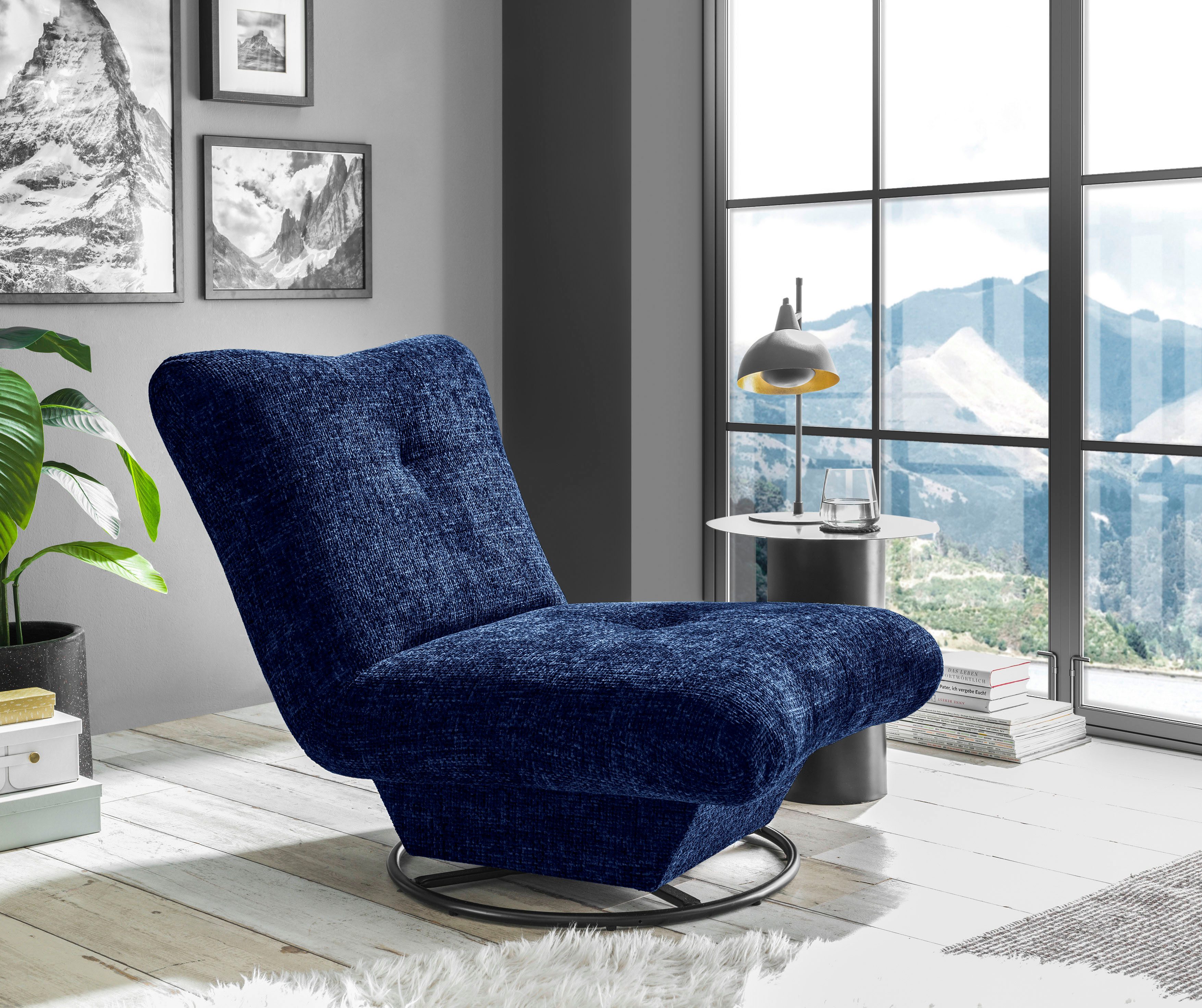 ED EXCITING DESIGN Drehsessel Maranello, frei im Raum stellbar, drehbar