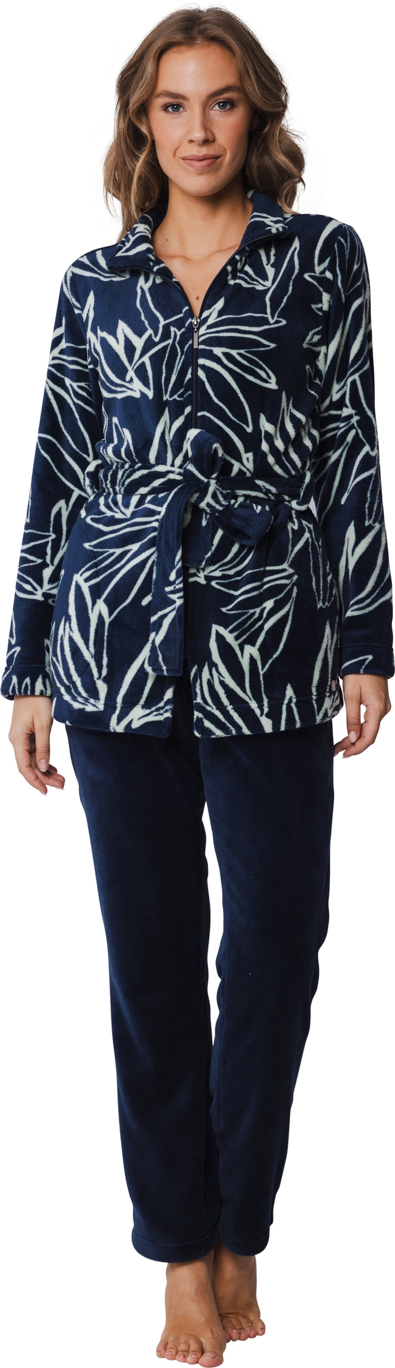 Pastunette Hausanzug Kuscheliger Damen Fleece Homewear (2 tlg) Kuschelige Qialität