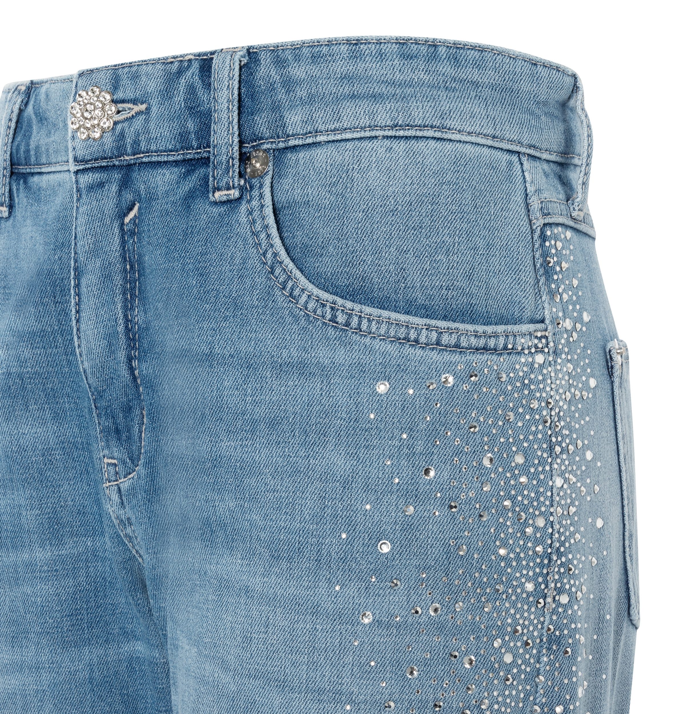 DREMAC 5-Pocket-Jeans STRAIGHT heritage blue used wash