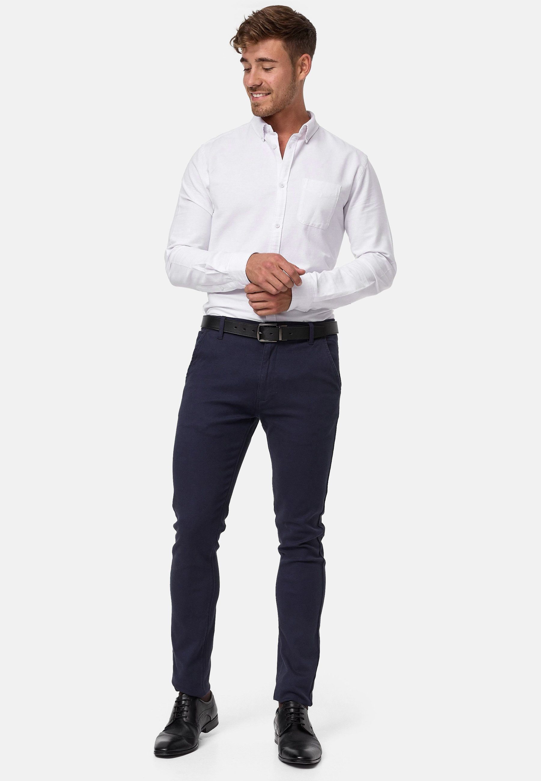 Indicode Stoffhose Herren Buckner Herrenhose Freizeithose Männer