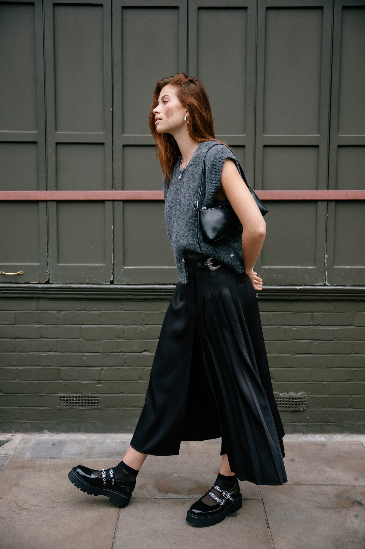 Freeman T. Porter Midirock Jaylo Plain - Asymmetrischer Rock günstig online kaufen