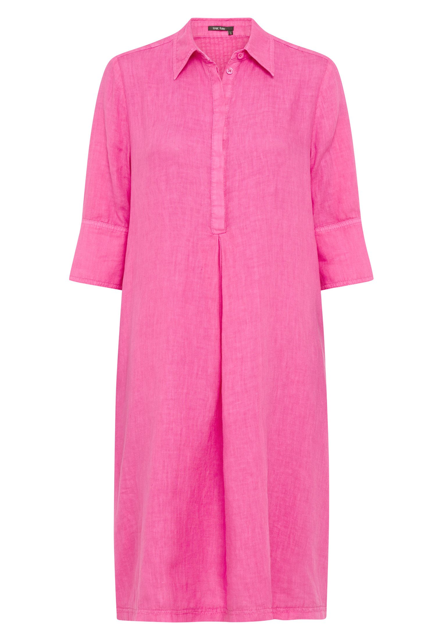 MARC AUREL Midikleid mit Hemdkragen