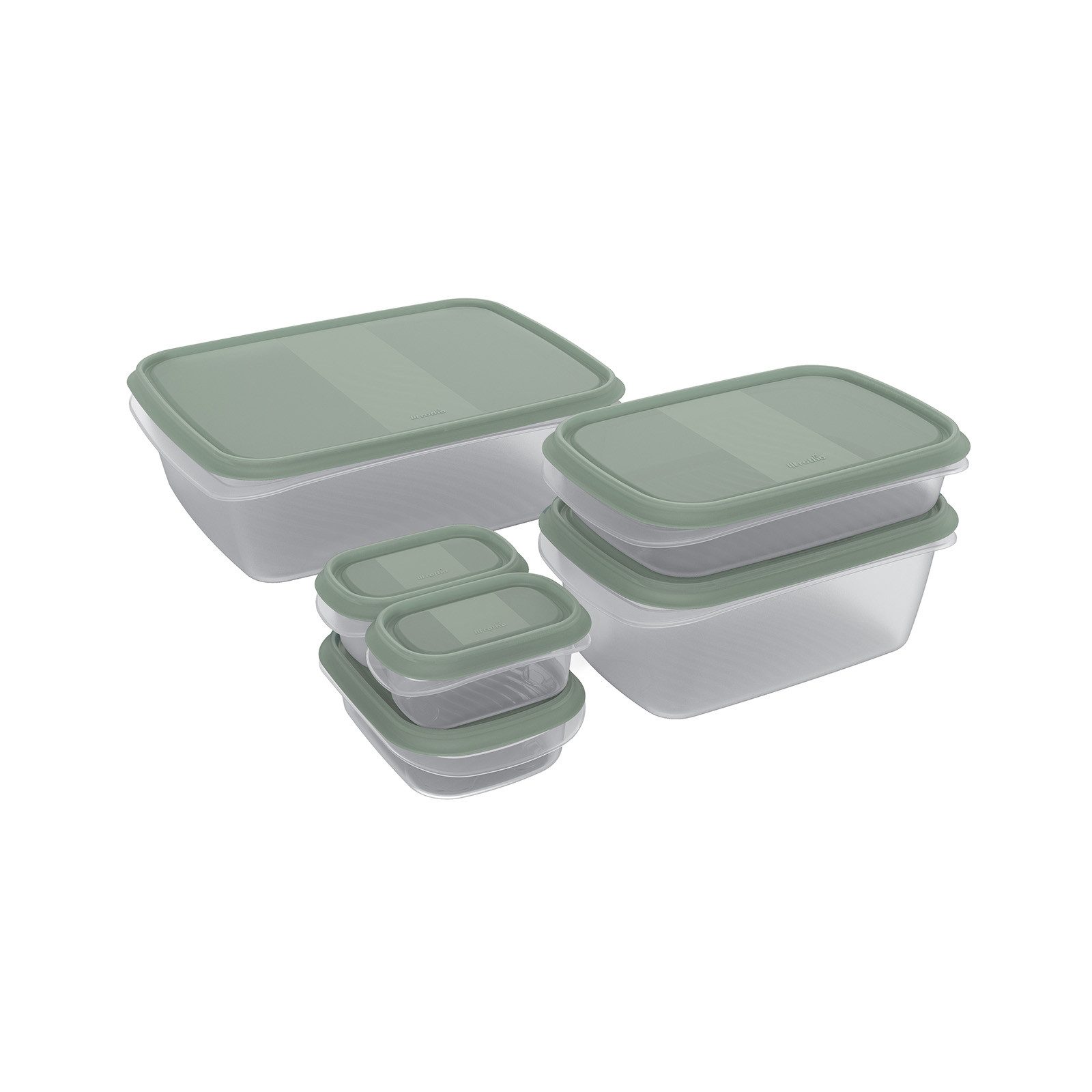 ROTHO Frischhaltedose Set 5 tlg. Vorratsbehälter