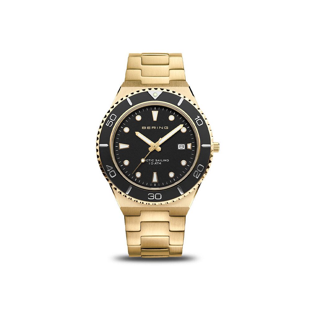 Bering Quarzuhr Bering Classic gold poliert/gebürstet 18940-732 18940-732, Hochwertiges Produkt mit zeitlosem Design, sorgfältiger Verarbeitung