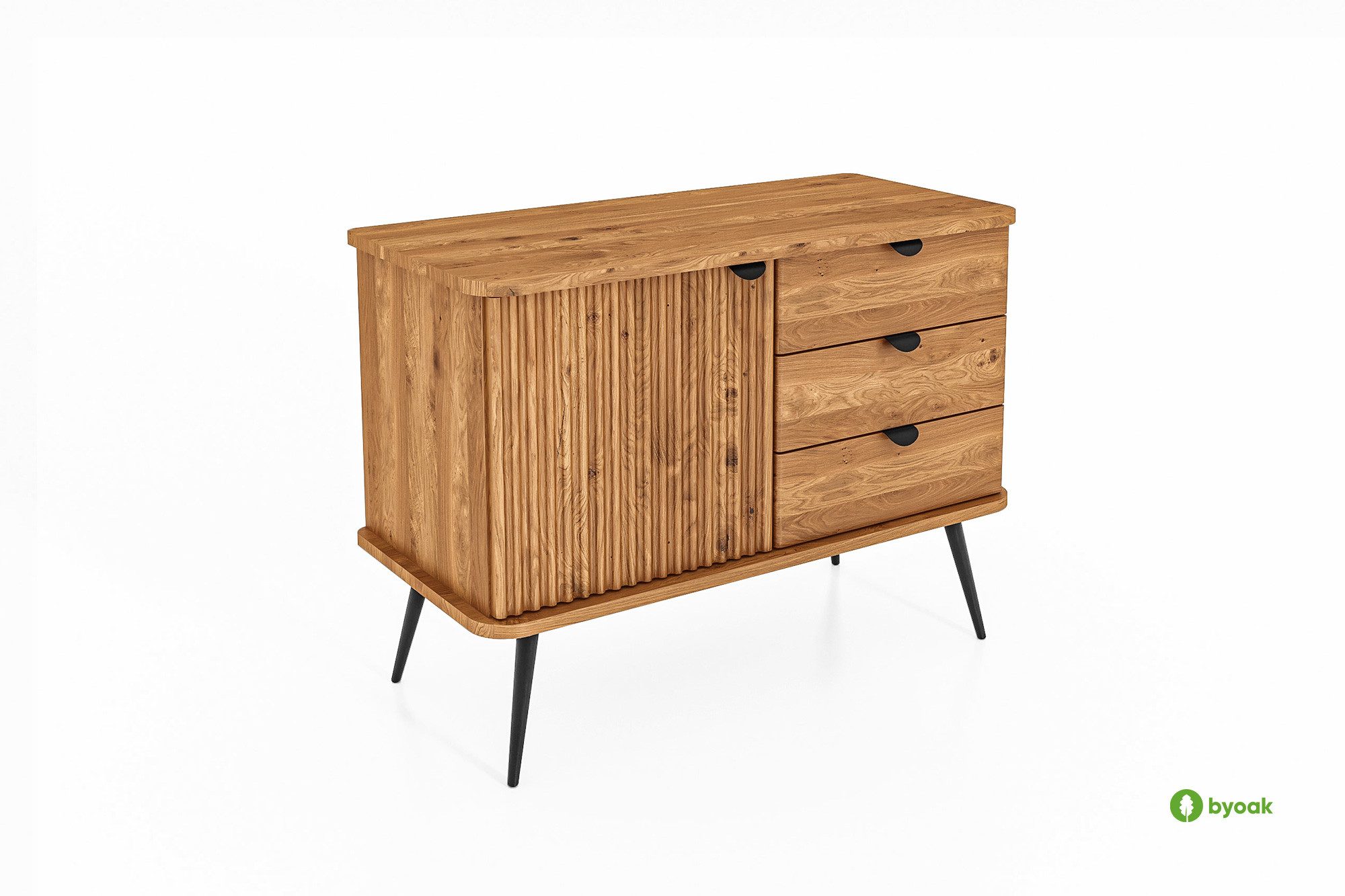 byoak Kommode KULA aus Massivholz, Naturgeölt