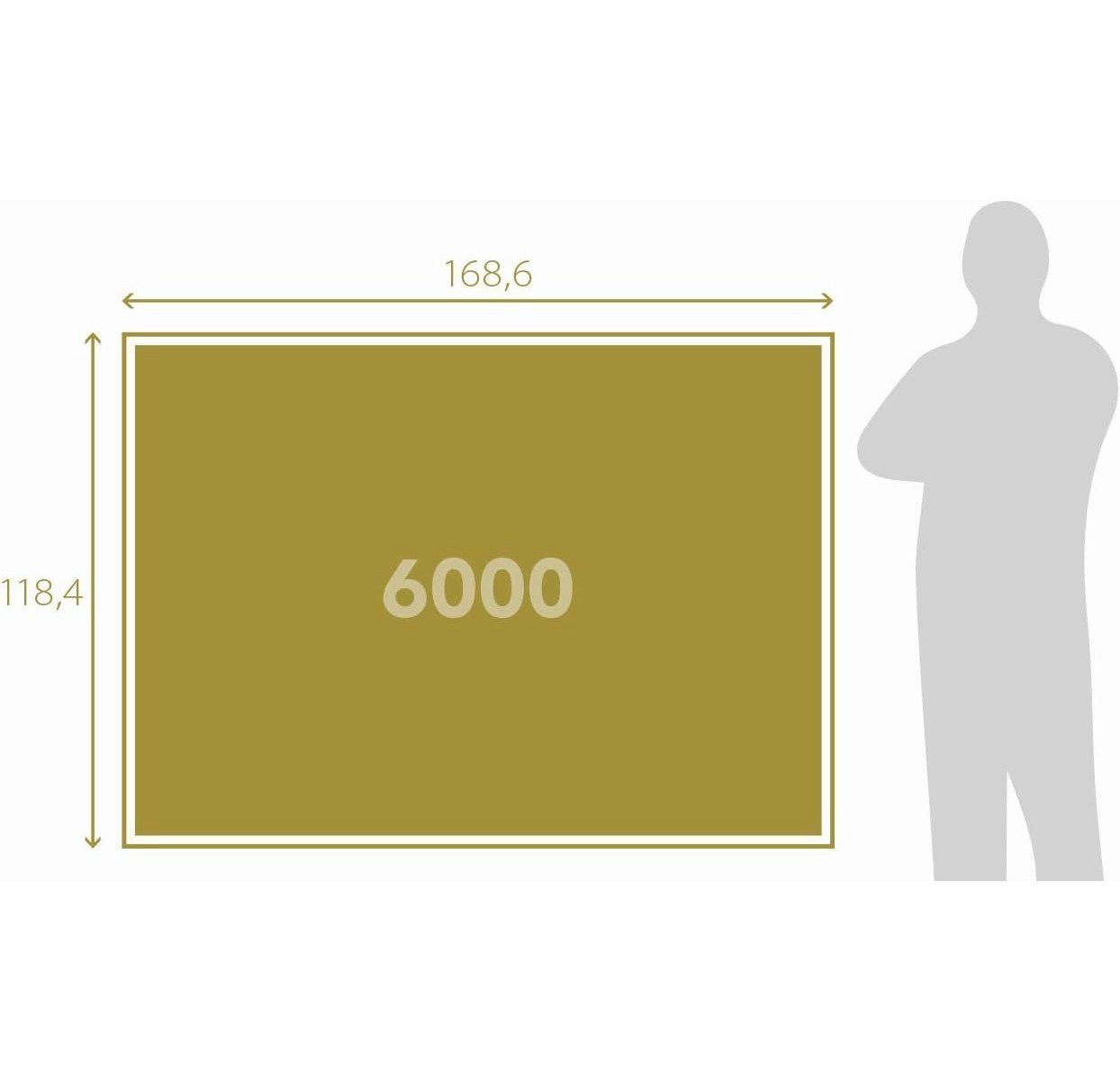 Clementoni® 6000 Antike Puzzle (6000 Puzzleteile Teile), See-Karte