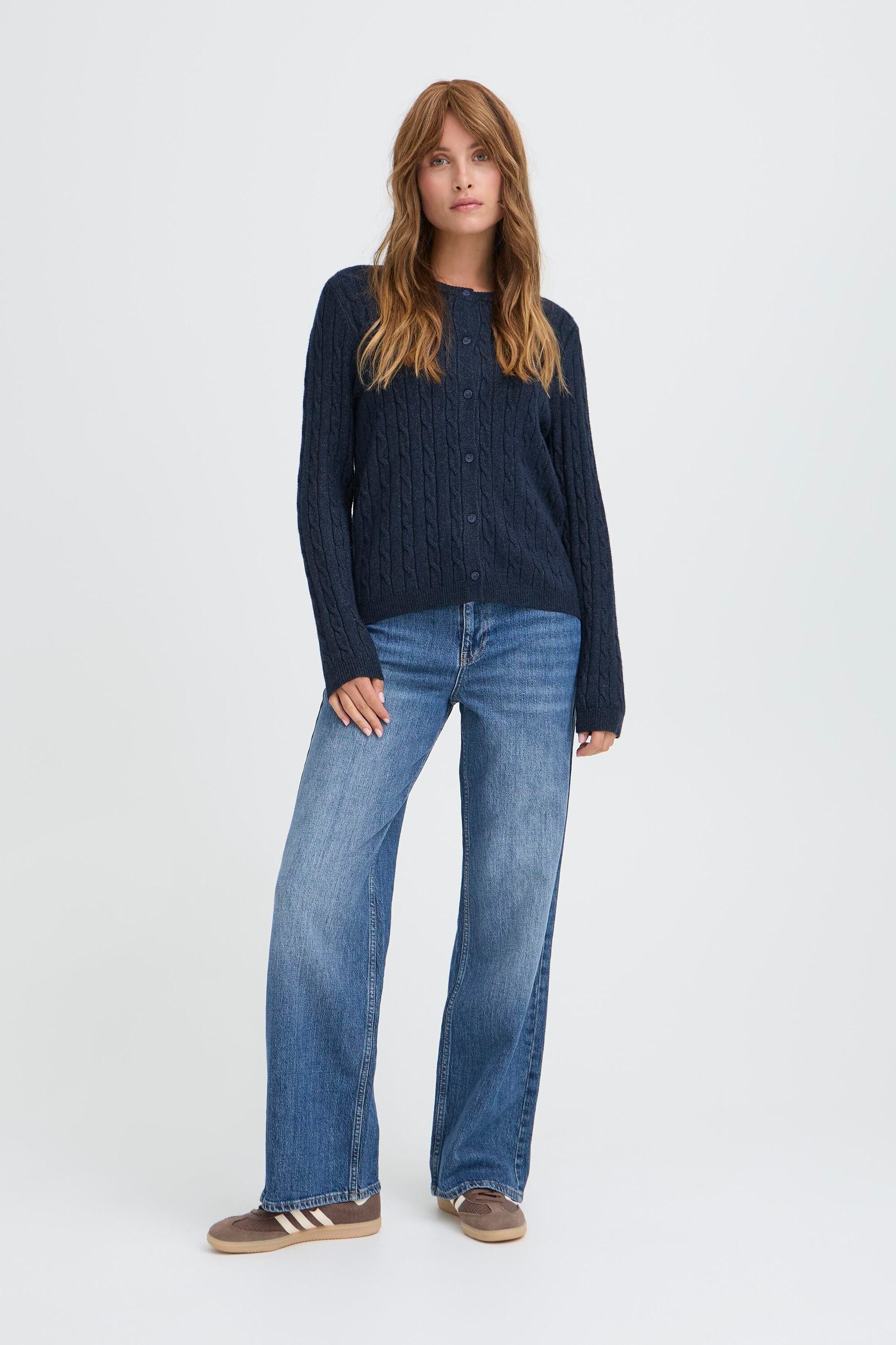 Pulz Jeans Cardigan Langarm PZSTEFFI