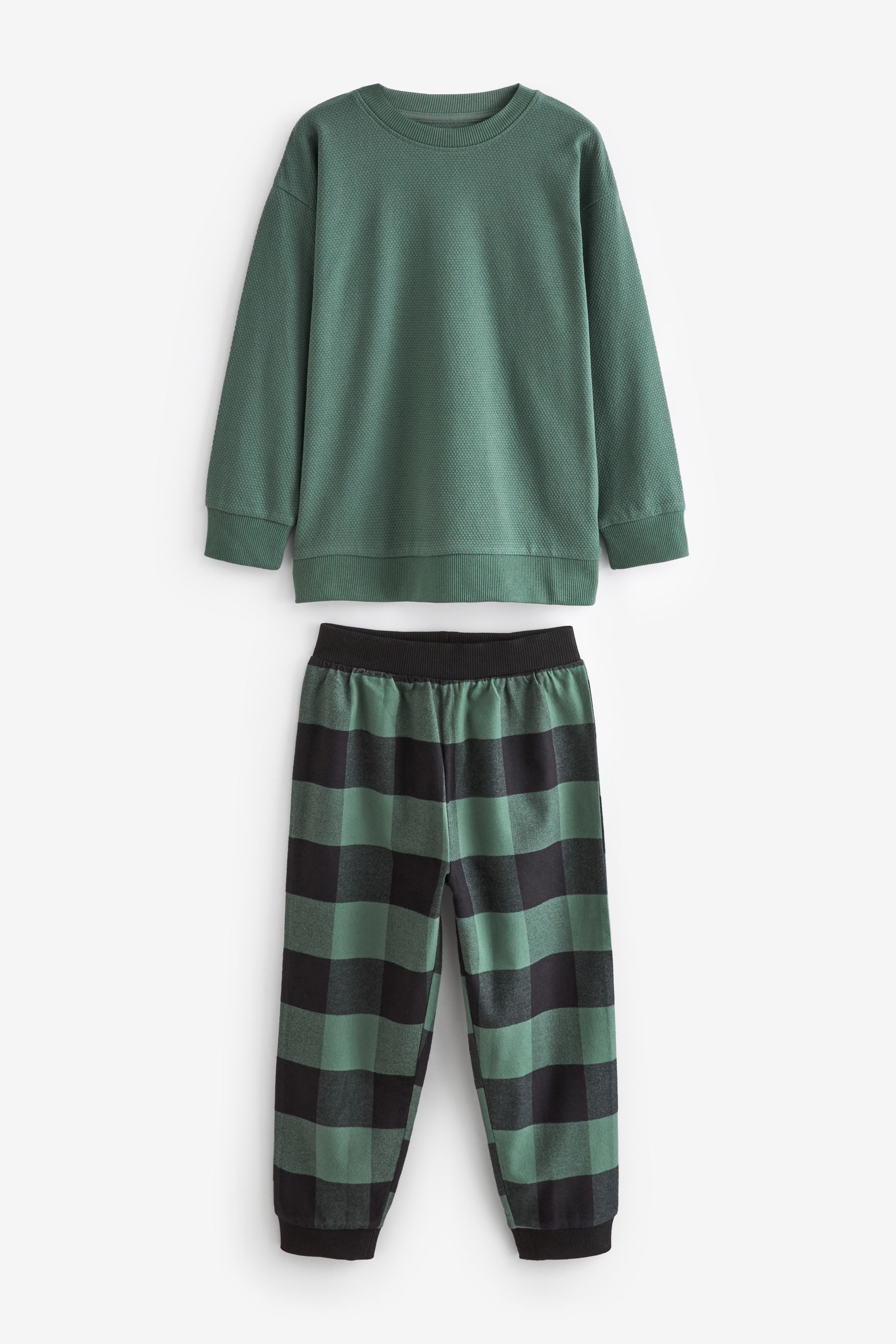 Next Pyjama Karierte Pyjamas aus Webstoff günstig online kaufen