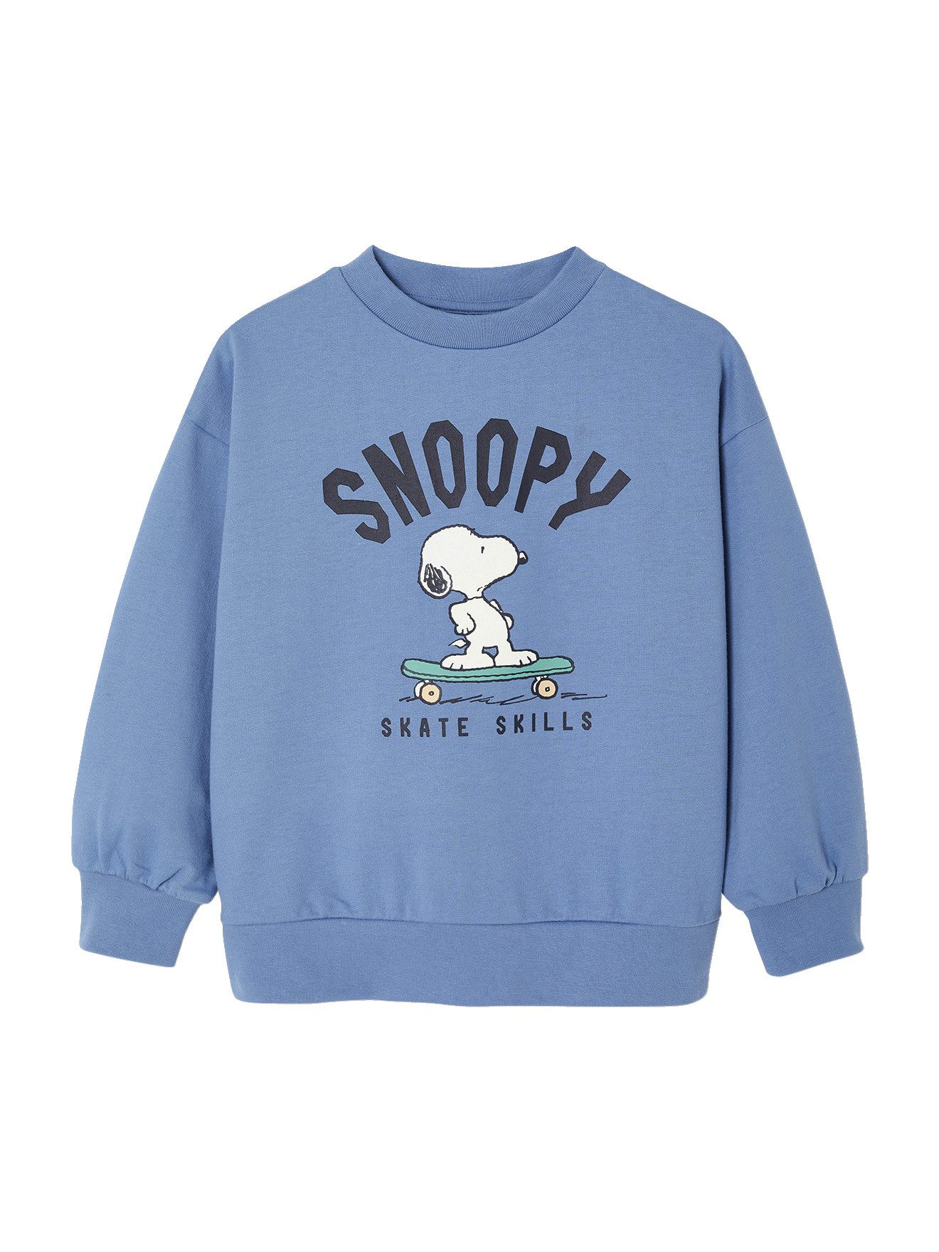 vertbaudet Fleecepullover Kinder Sweatshirt PEANUTS SNOOPY
