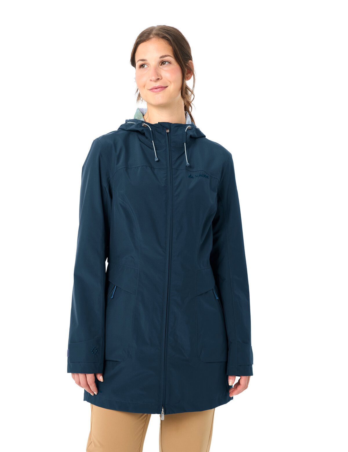 VAUDE Outdoorjacke Women's Skomer Parka II (1-St) moderner und nachhaltiger Damen Parka