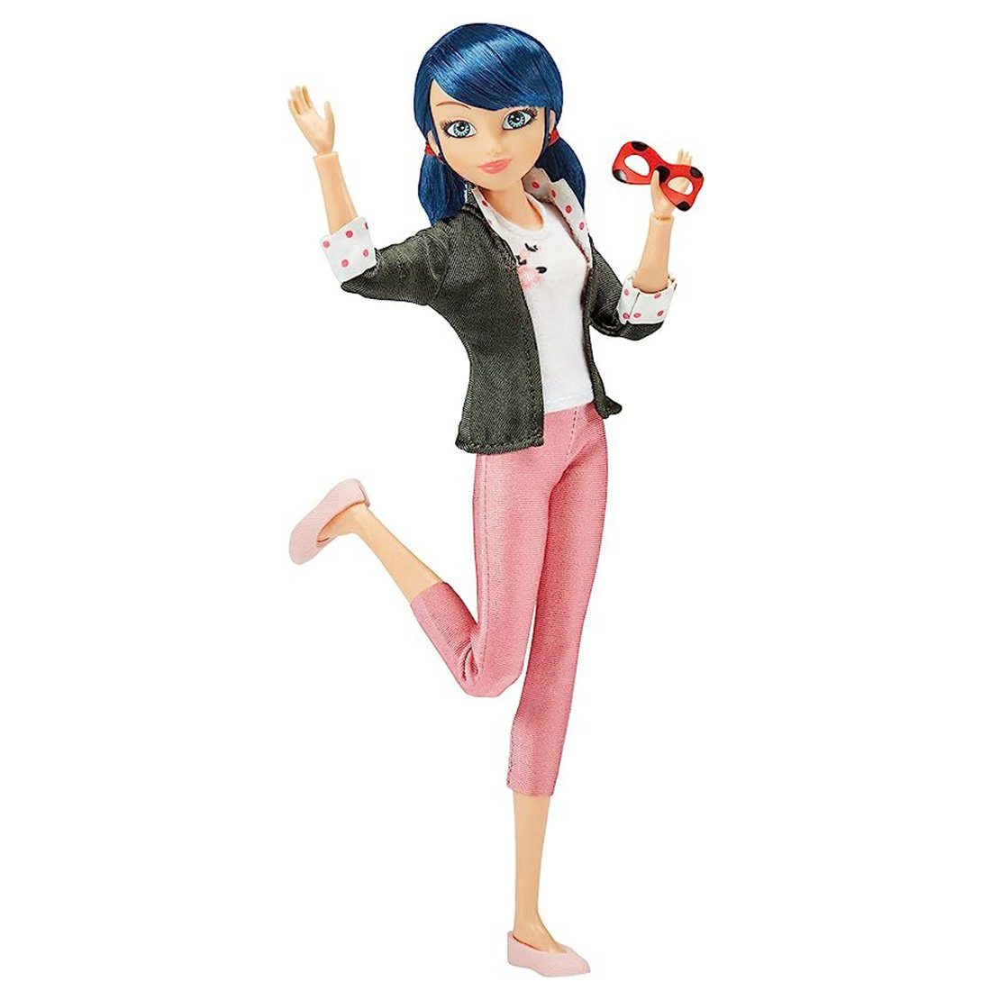 Bandai Merchandise-Figur Miraculous Ladybug Figur von Marinette Dupain-Cheng, 2 Outfits Set, Outfit Set als Marinette und als Ladybug