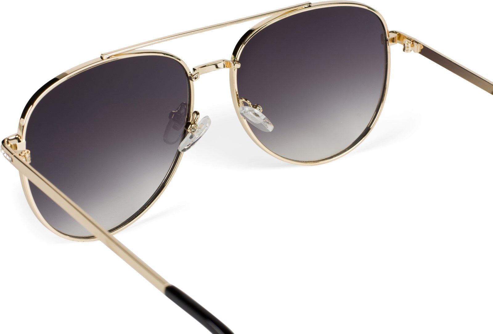 styleBREAKER Sonnenbrille Piloten Sonnenbrille mit Strass (1-St) Gradient