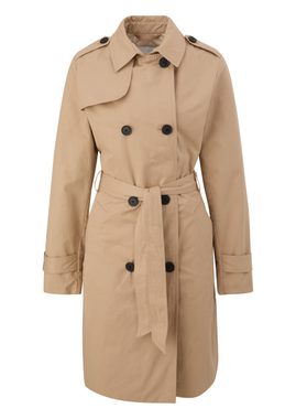 s.Oliver Trenchcoat mit Knopfleiste und Bindegürtel