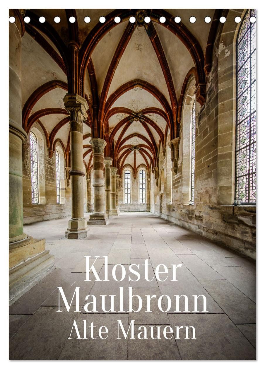 CALVENDO Wandkalender Kloster Maulbronn - Alte Mauern (Tischkalender 2027 DIN A5 hoch), CALV