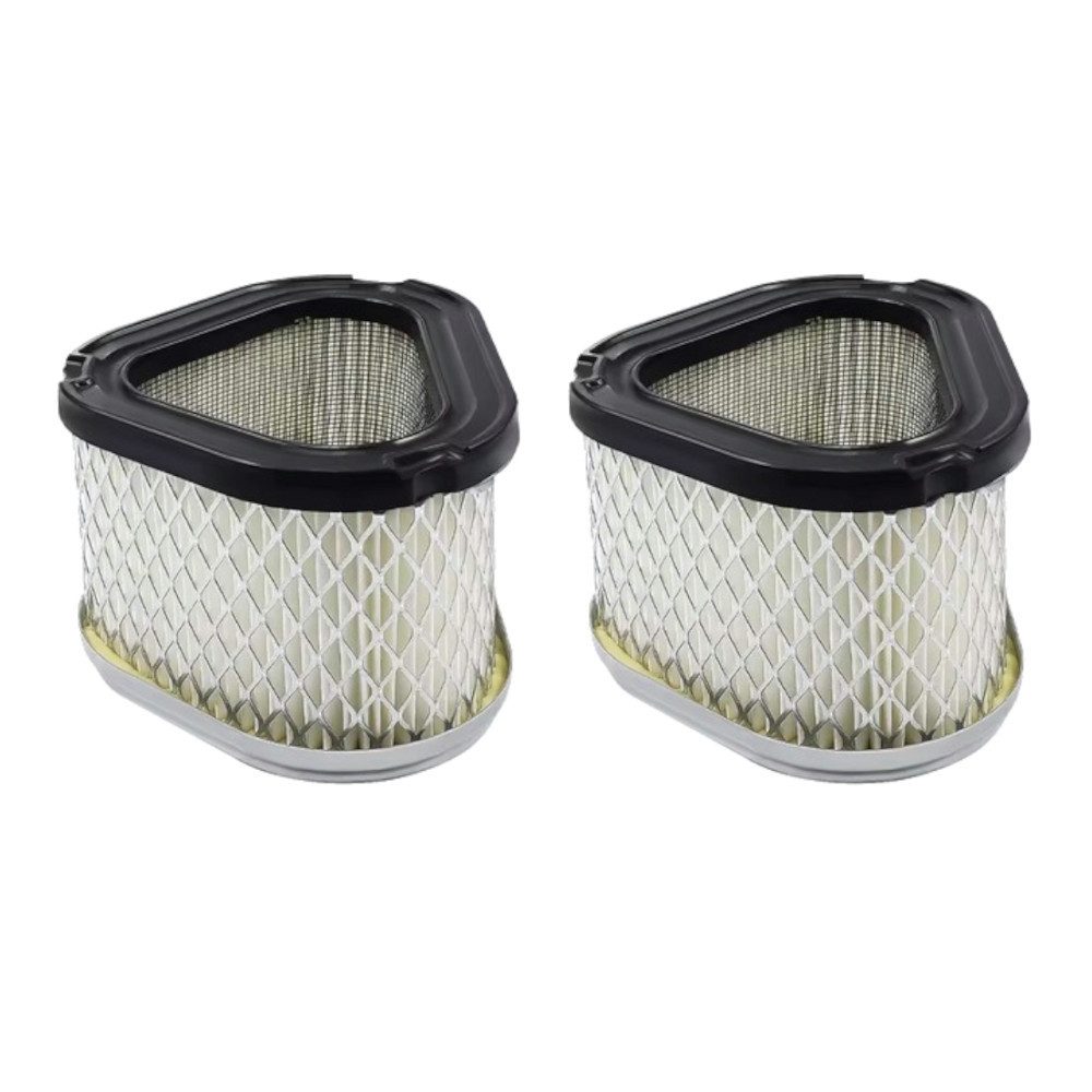 Trade-Shop Ersatzfilter Luftfilter 2x passend für John Deere LT133 LT155 LTR155 LTR166 LX173, Zubehör für Rasentraktor-Motoren, Höhe: ca. 7 cm / Länge: ca. 11 cm / Breite: ca. 9,5 cm