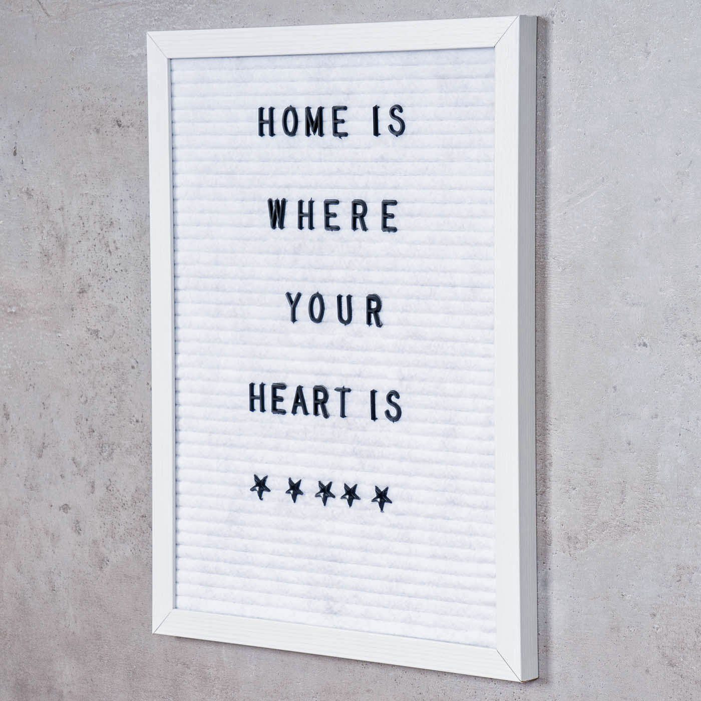 Levandeo® Memoboard, Buchstaben Tafel Holz 30x40cm günstig online kaufen