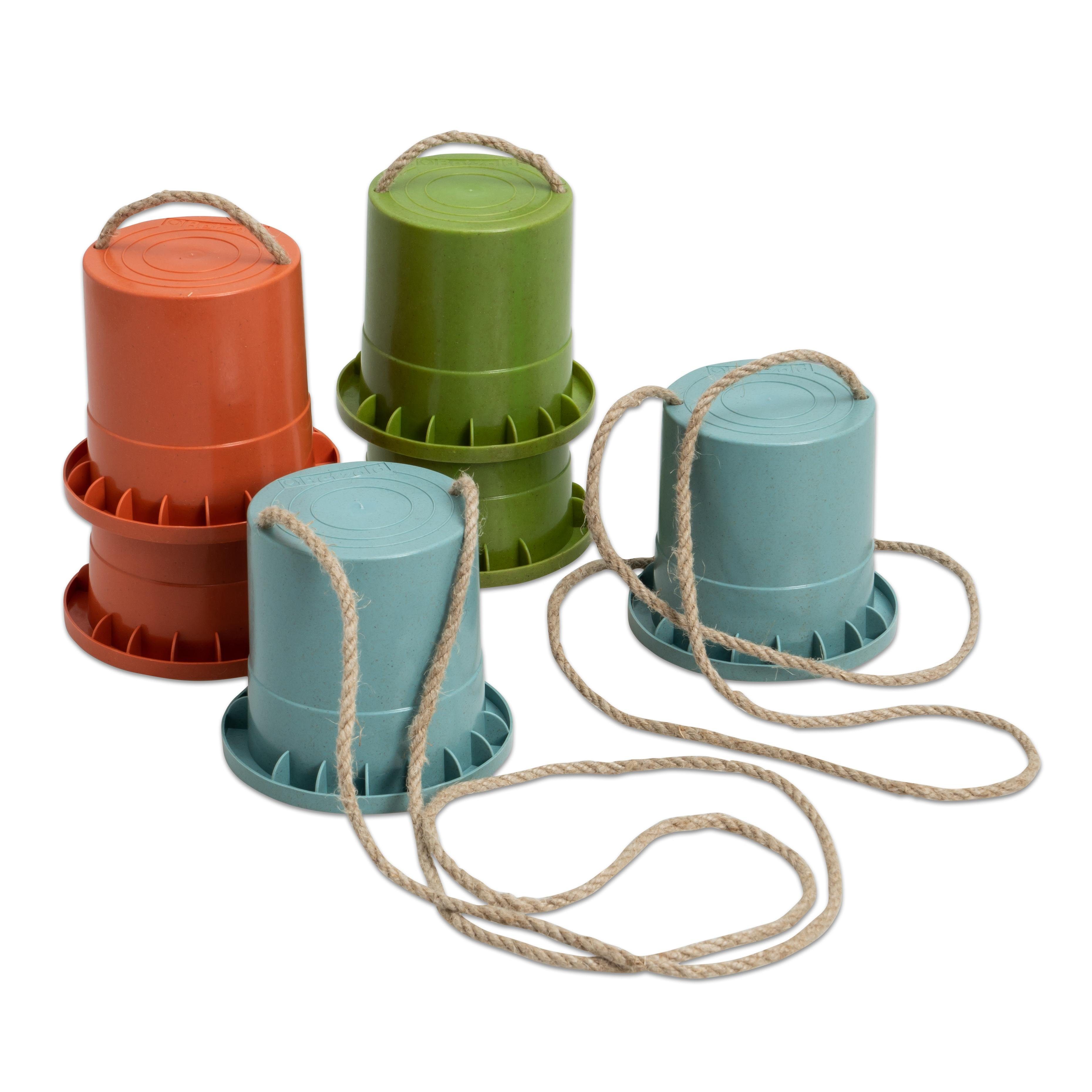 Betzold Gleichgewichtstrainer Laufstelzen aus treeNside-Material, 3er-Set – Nachhaltig