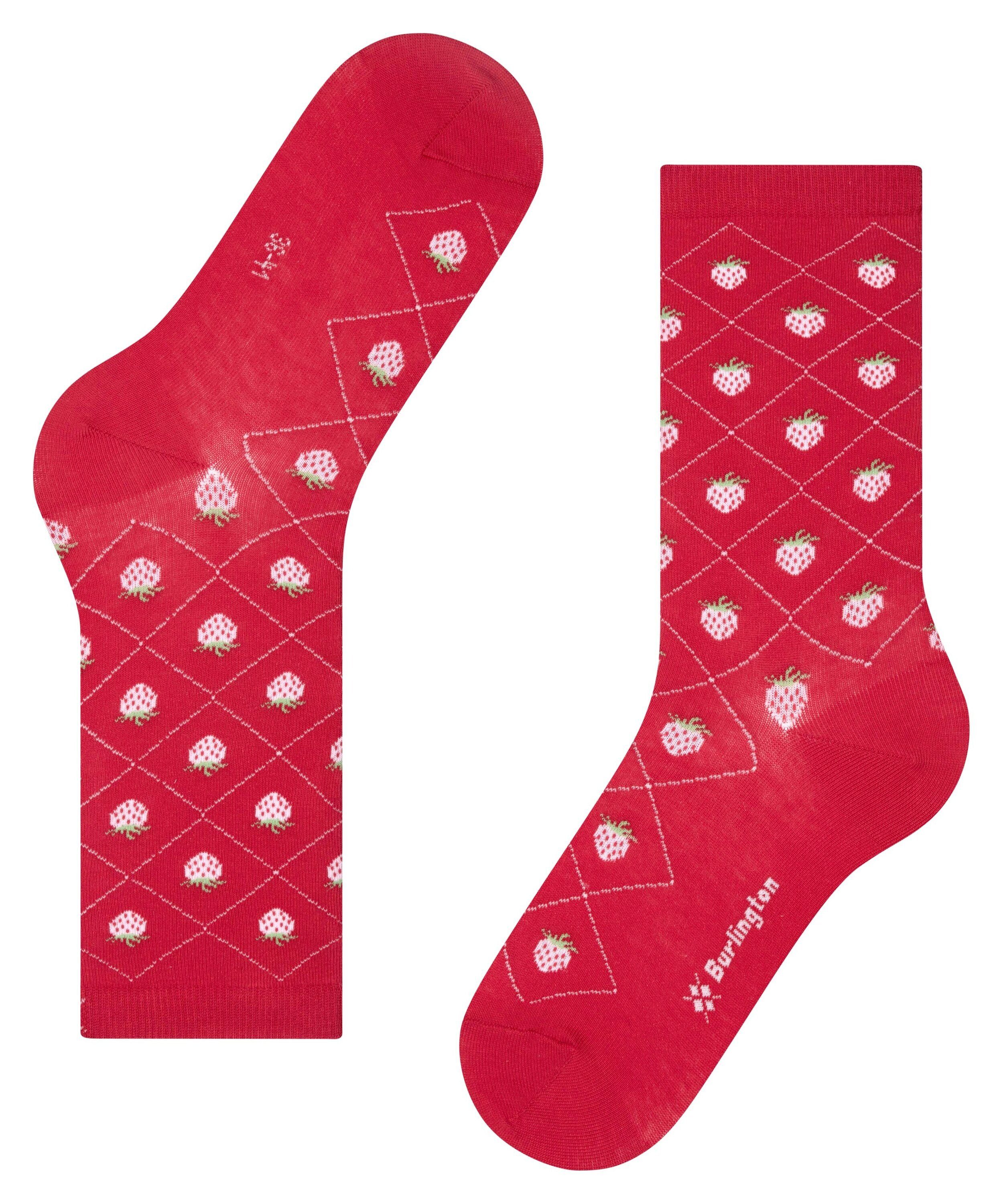 Burlington Socken Strawberry Socken (1-Paar)