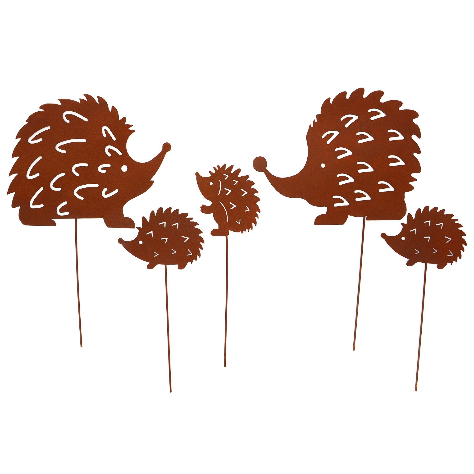 UNUS GARDEN Gartenstecker Stecker Rost Igel günstig online kaufen