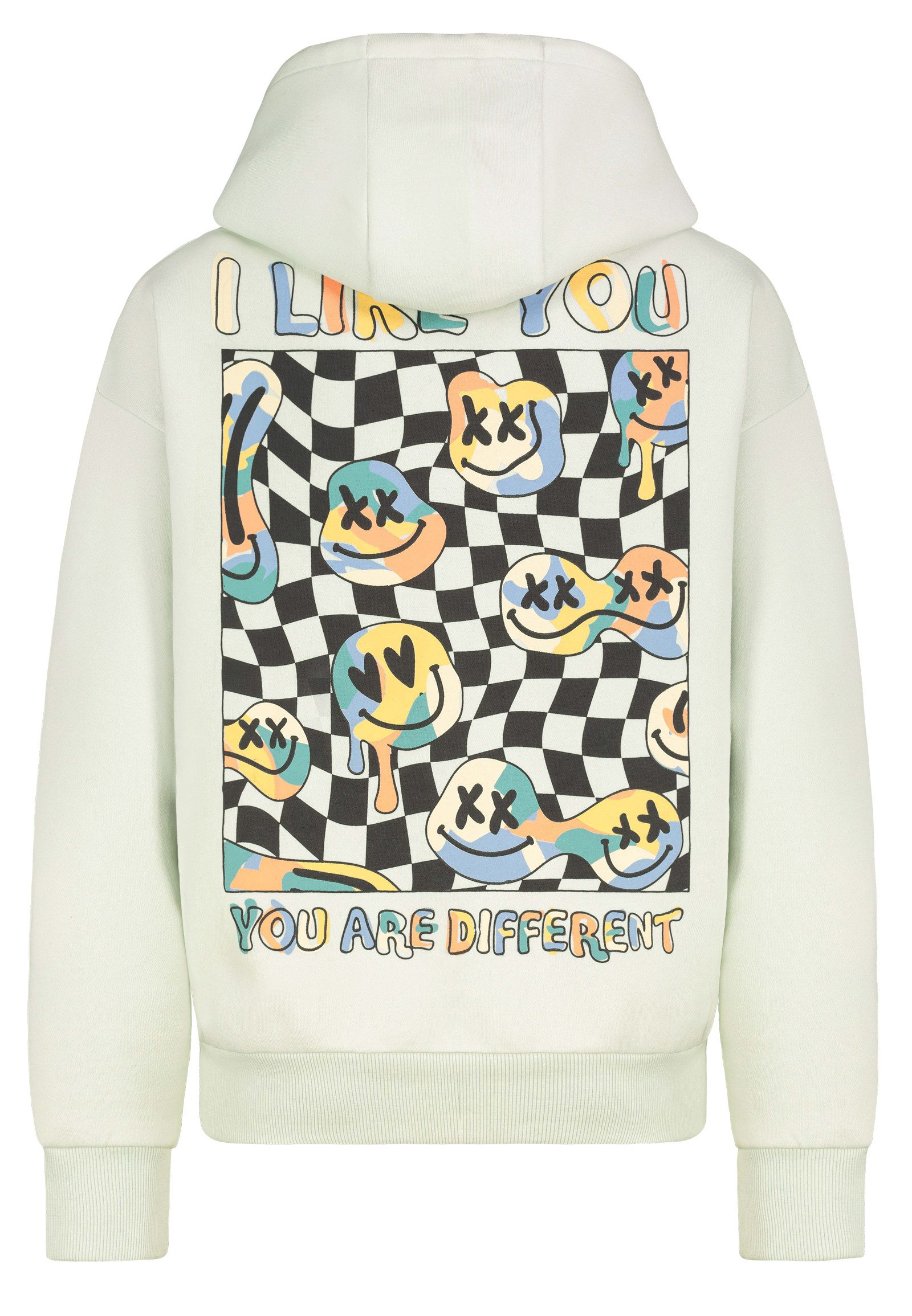 SUBLEVEL Hoodie mit Schriftzug und Liebesmotiv günstig online kaufen