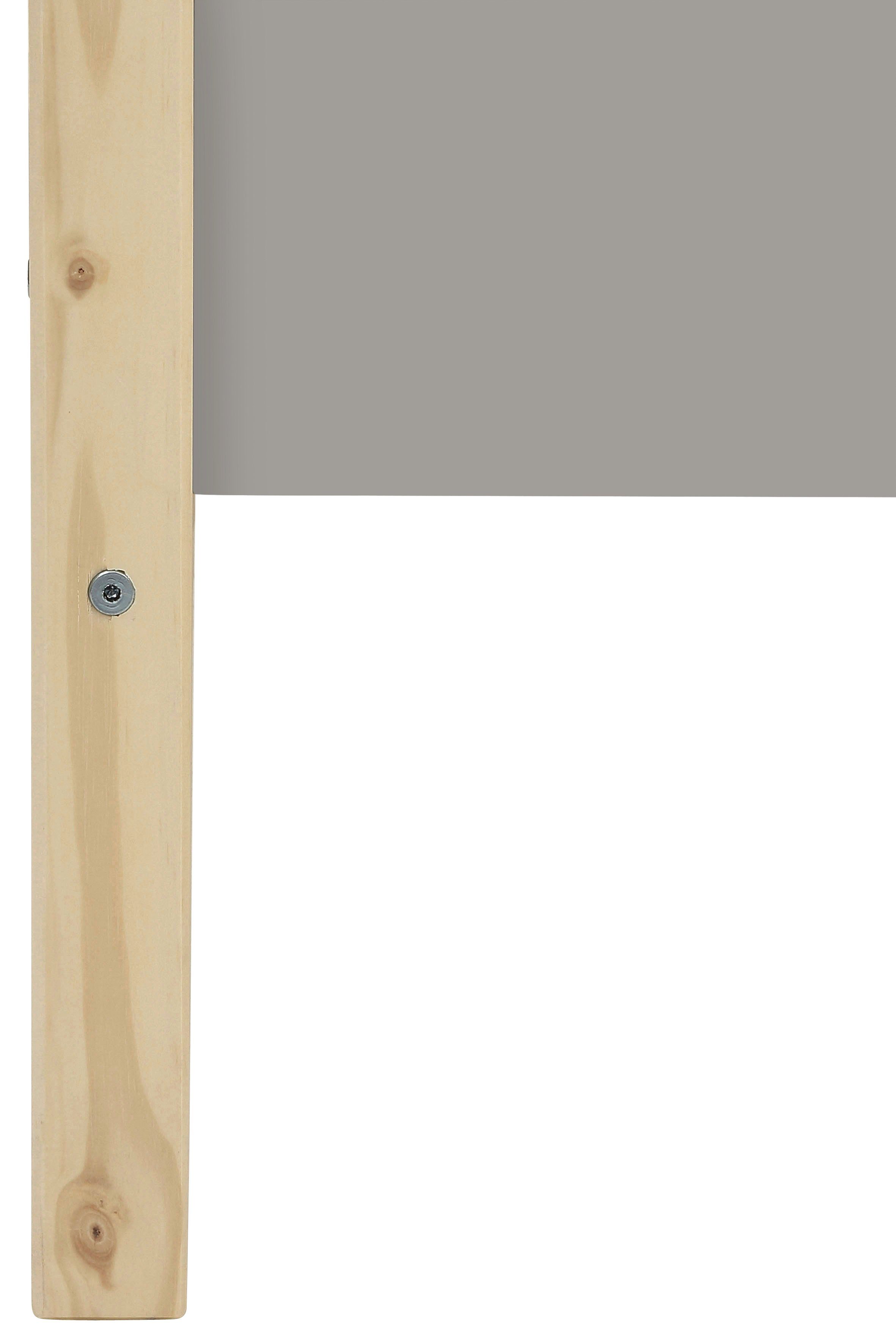 Lüttenhütt Daybett cm | Farbvarianten, Liegefläche verschiedenen 90x200 grau/natur grau/natur Kiefernholz, in Janne