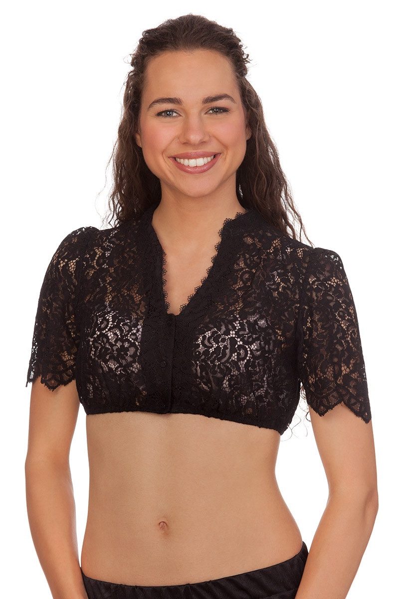 Dirndlbluse Dirndlbluse - MELLINGEN - creme, schwarz