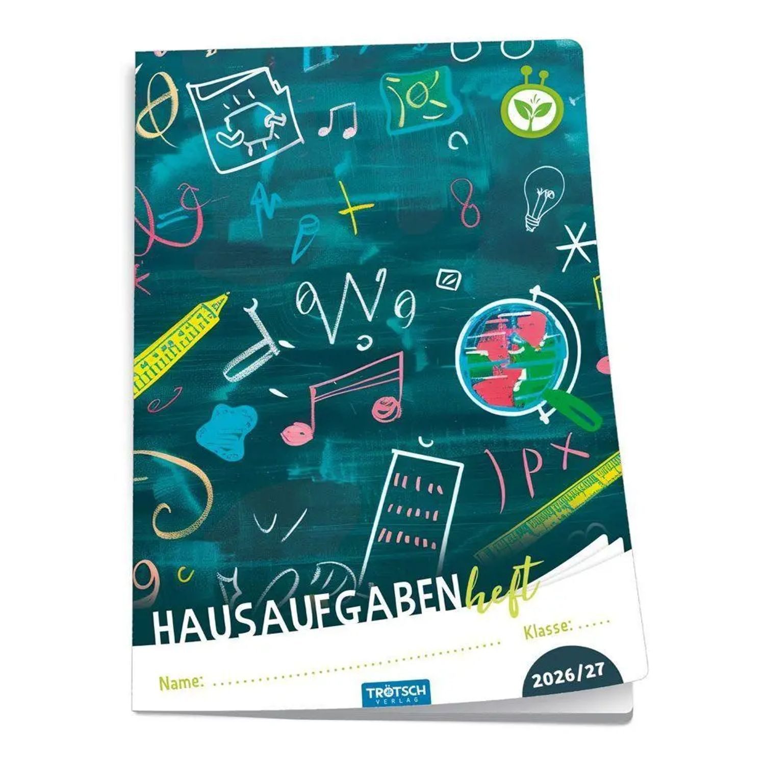 Trötsch Verlag Schülerkalender TRÖTSCH - Jahresbezogenes Hausaufgabenheft Grundschule Tafel 26/27