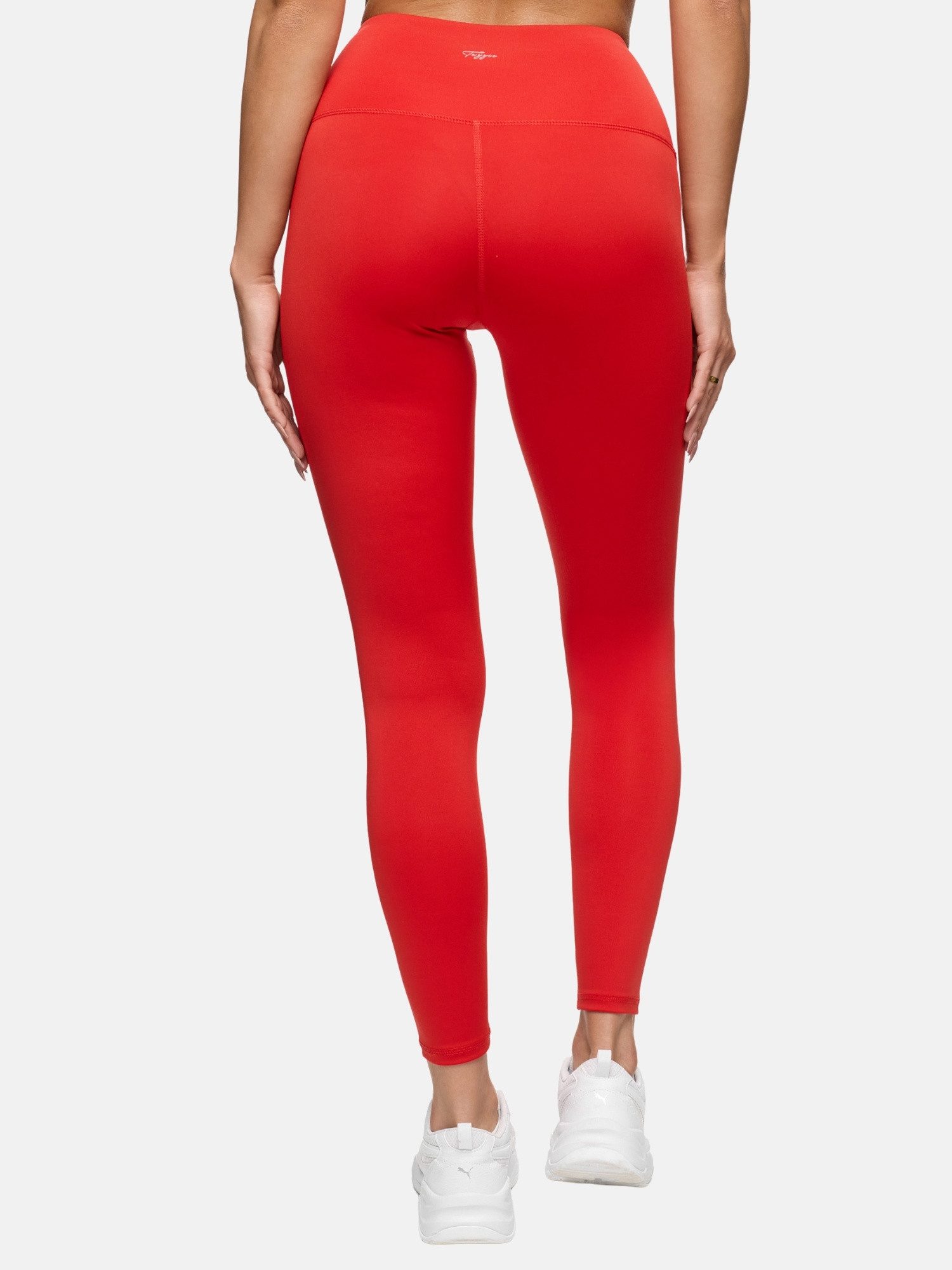 Tazzio Leggings F302 High-Waist Sporthose mit cleaner Optik, blickdicht & atmungsaktiv