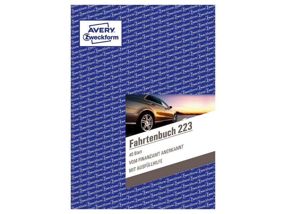 Avery Zweckform Formularblock Avery Zweckform Formularbuch '223' Fahrtenbuch
