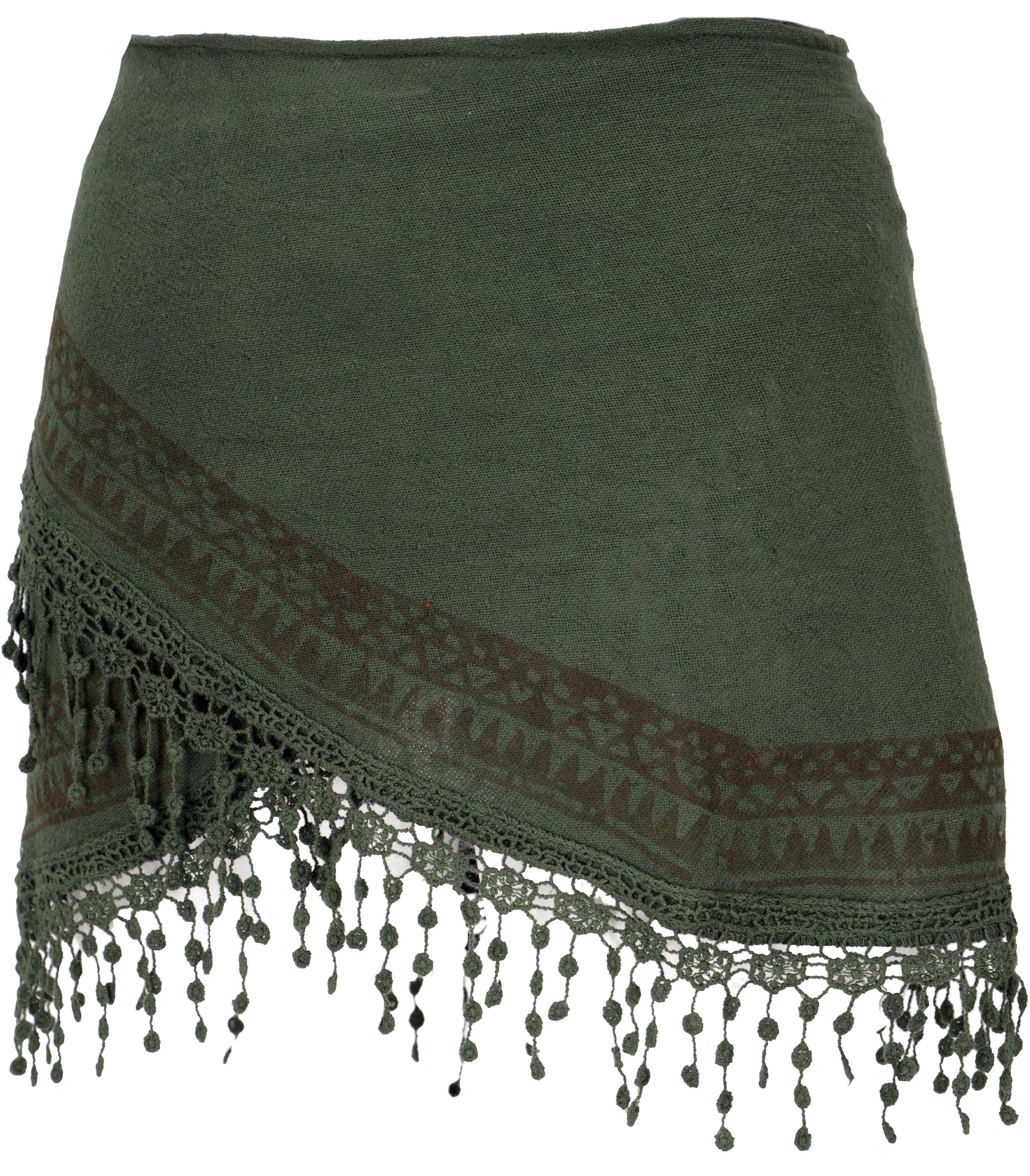 Guru-Shop Minirock Extravaganter Cacheur, superkurzer bedruckter.. günstig online kaufen