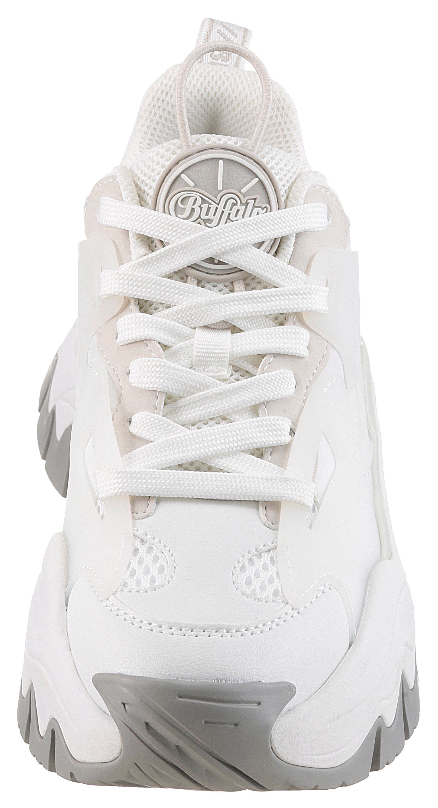 Buffalo TRAIL ONE Plateausneaker, Schnürschuh, Chunky Sneaker, Halbschuh mit Plateausohle