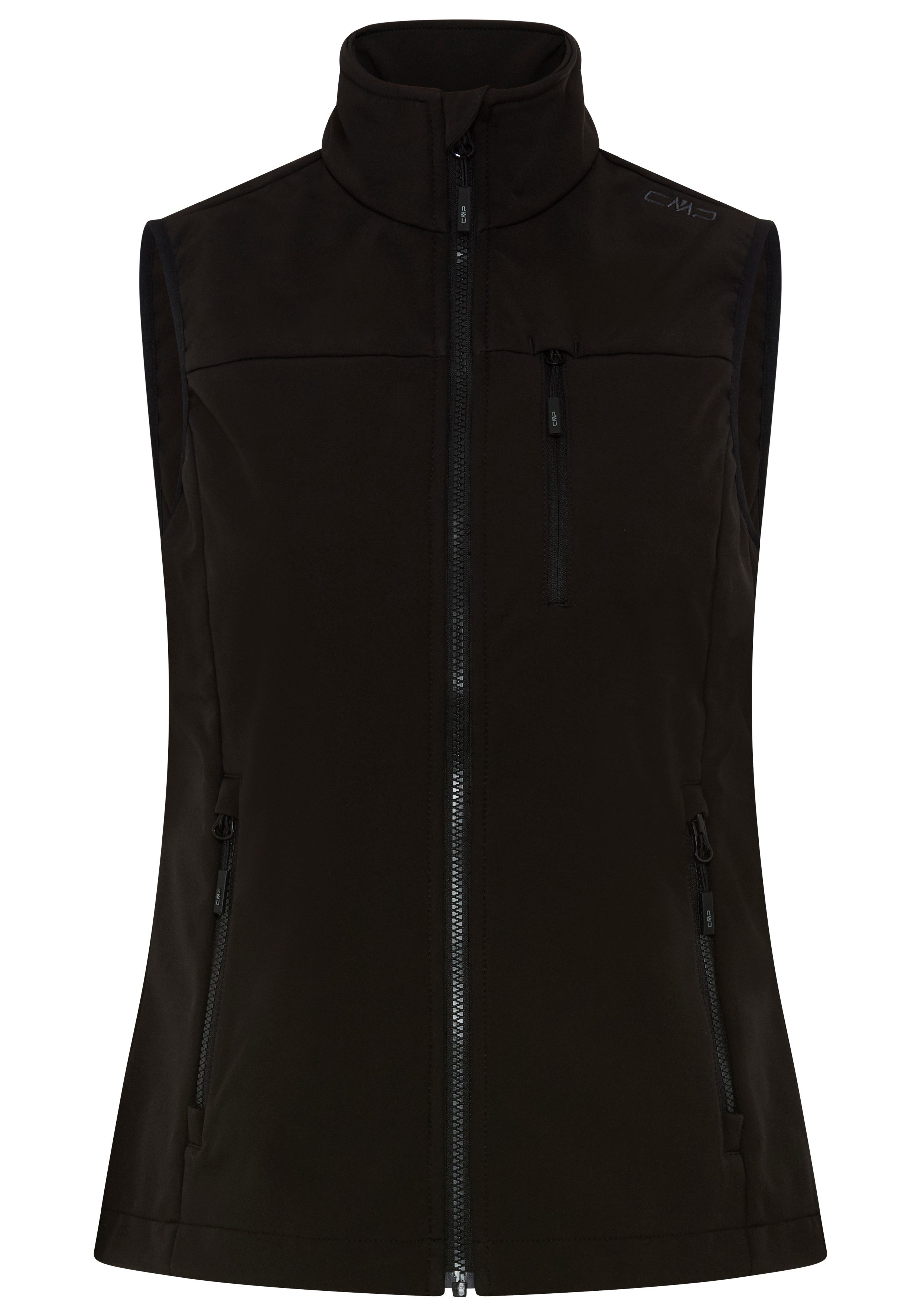 CMP Softshellweste WOMAN VEST für Wandern und andere Outdoor-Aktivitäten, Westen-Schnitt