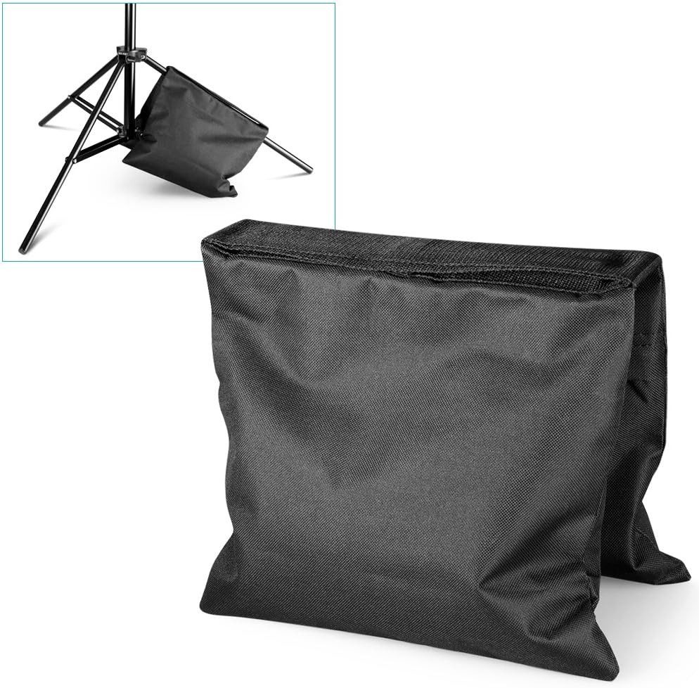 Neewer Sandsack 6er Pack Schwarz, Gegengewicht für Lichtstative/Dreibeinstative