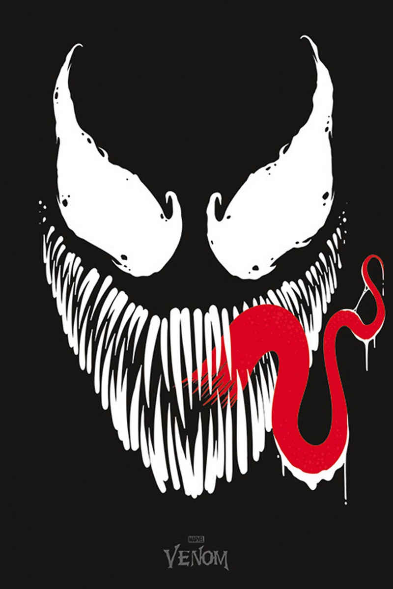 PYRAMID Poster Marvel Comics Poster Venom Face 61 x 91,5 cm